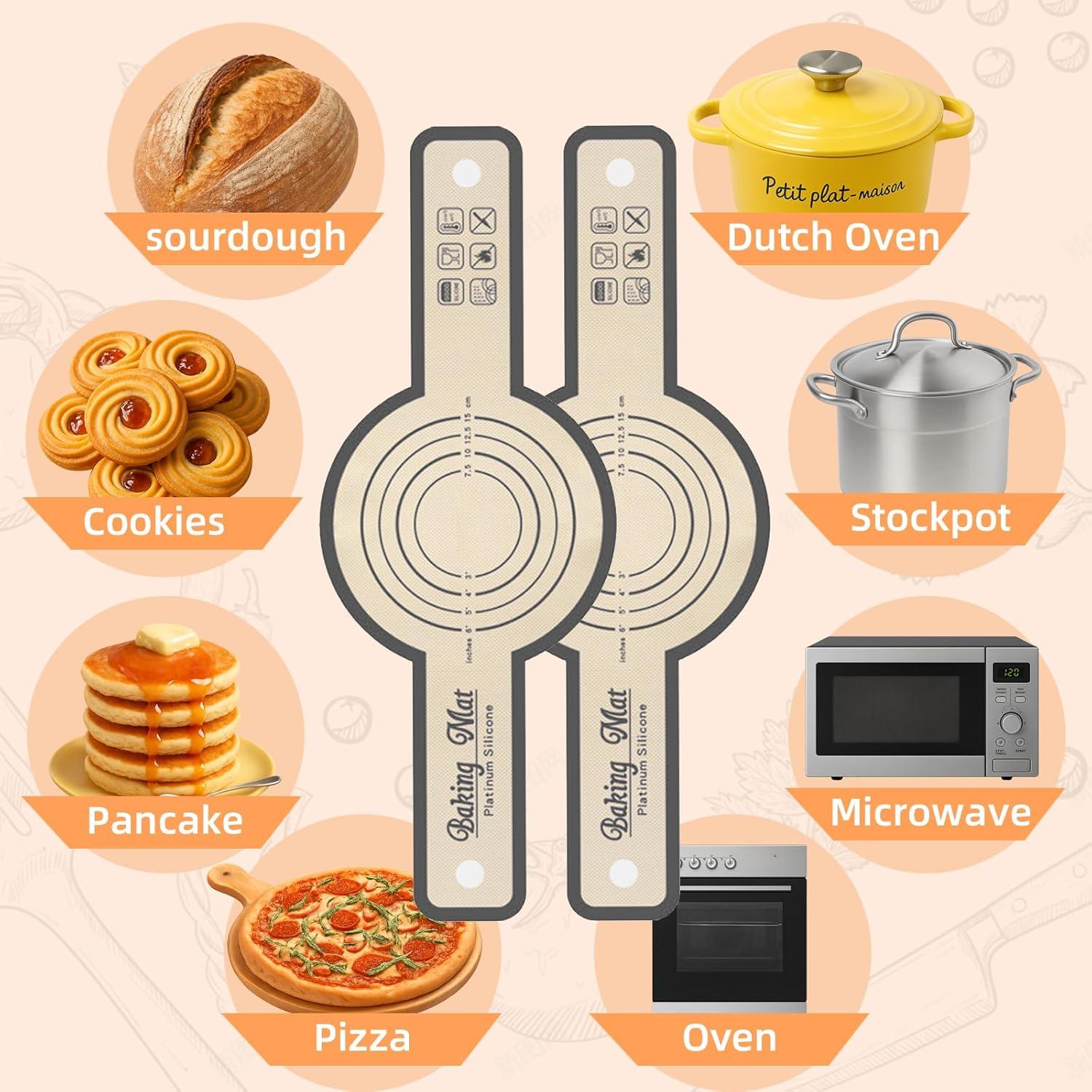 Sling de Silicona para Hornear Pan Arimagroup 55.88x21.08cm Gris