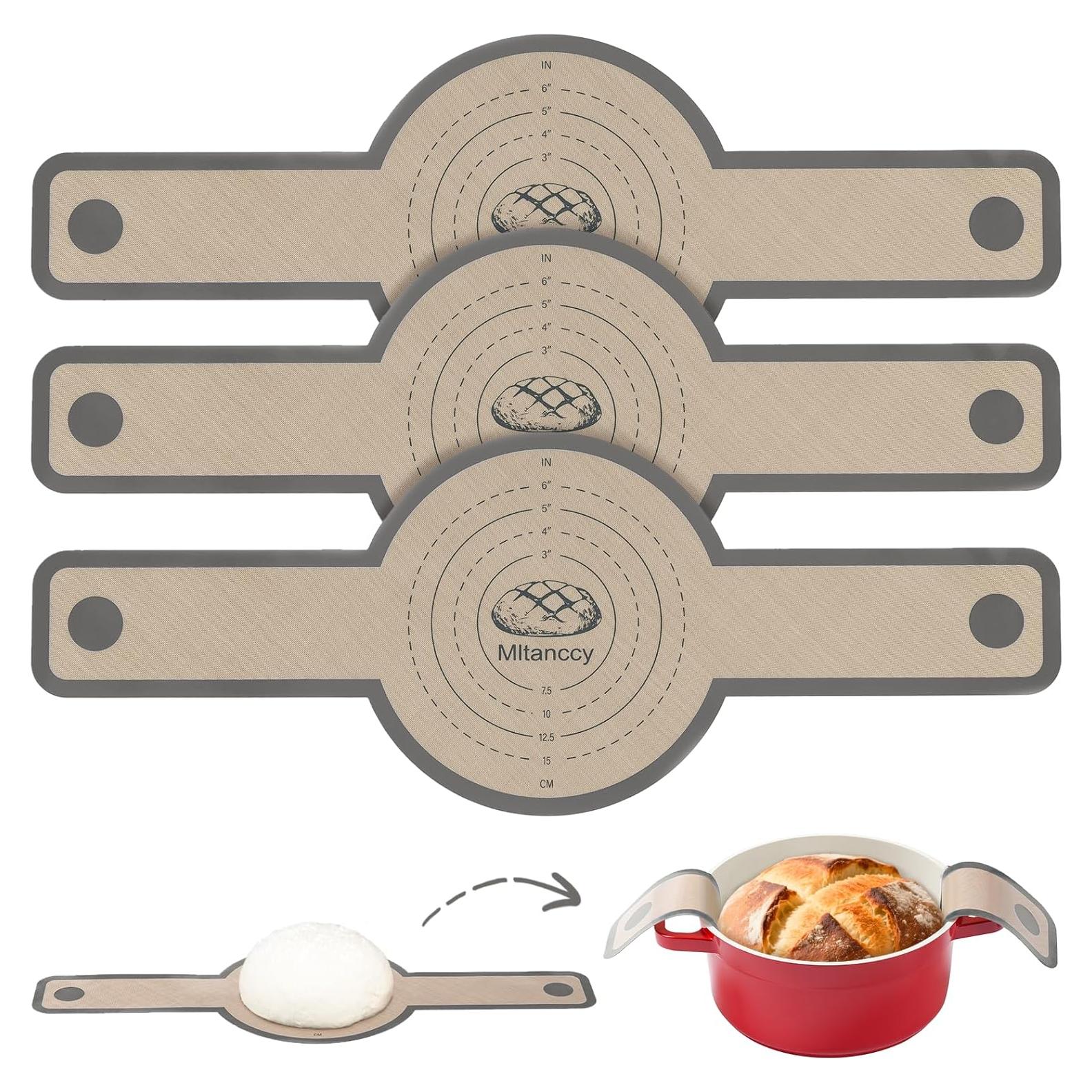 3 Alfombrillas de Hornear de Silicona Mltanccy Antiadherentes