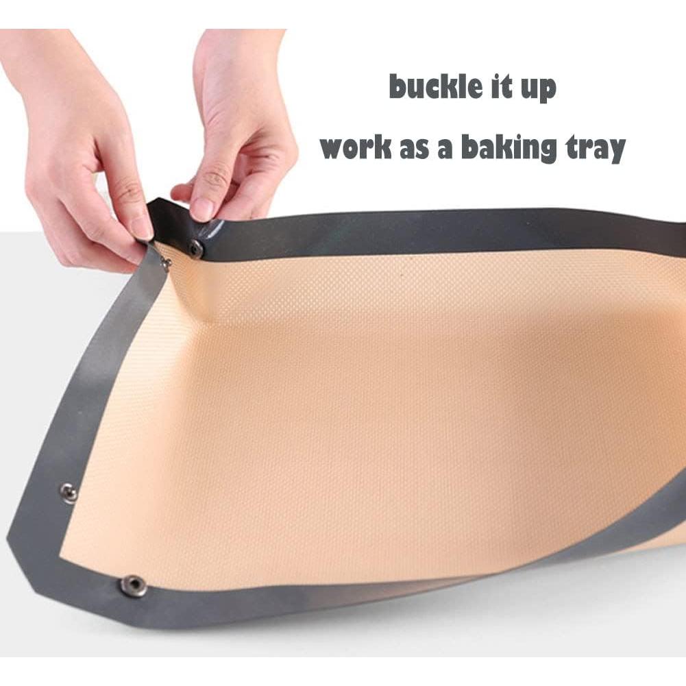 Alfombrilla de Hornear Silicona CANDeal 42x29.5cm Antiadherente