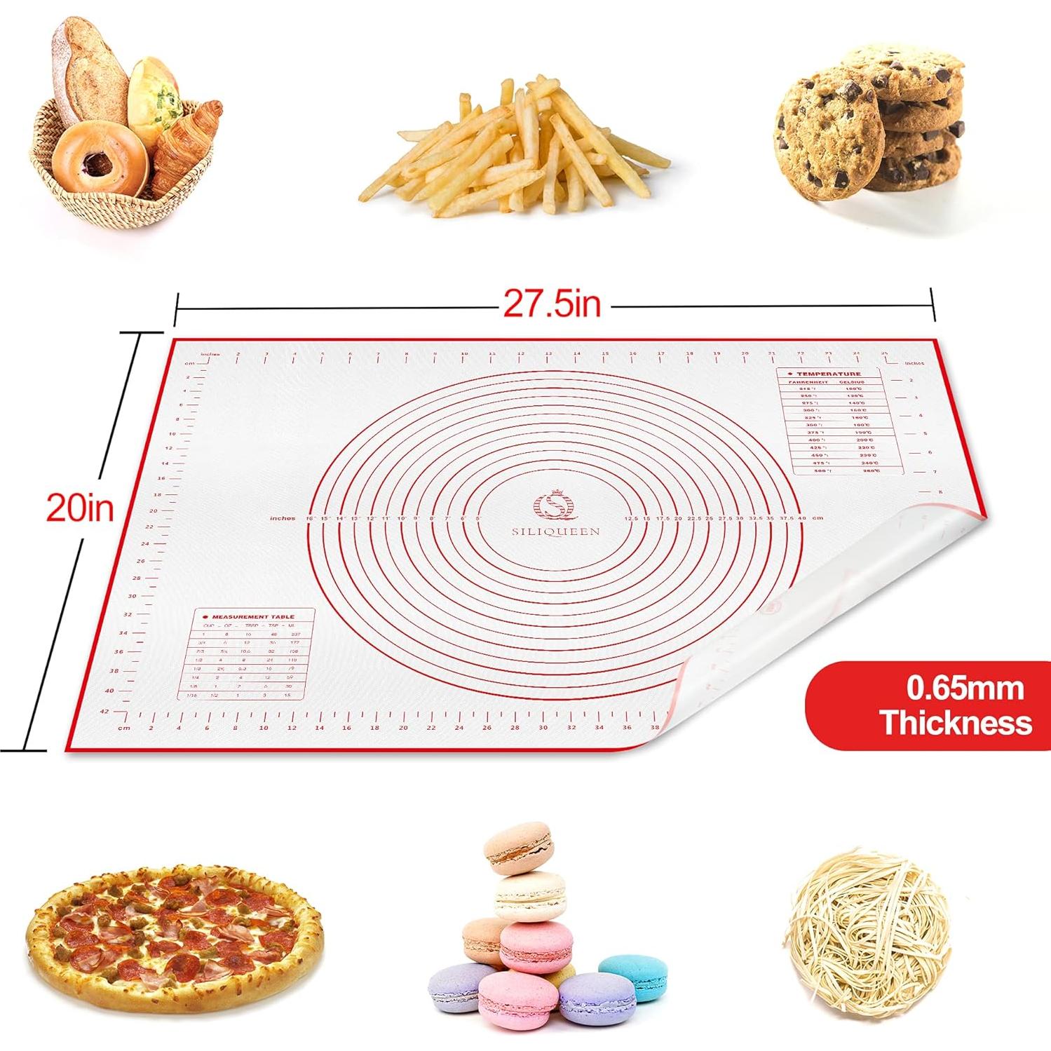 Alfombrilla de Silicona para Hornear SiliQueen 70 x 50 cm Antiadherente