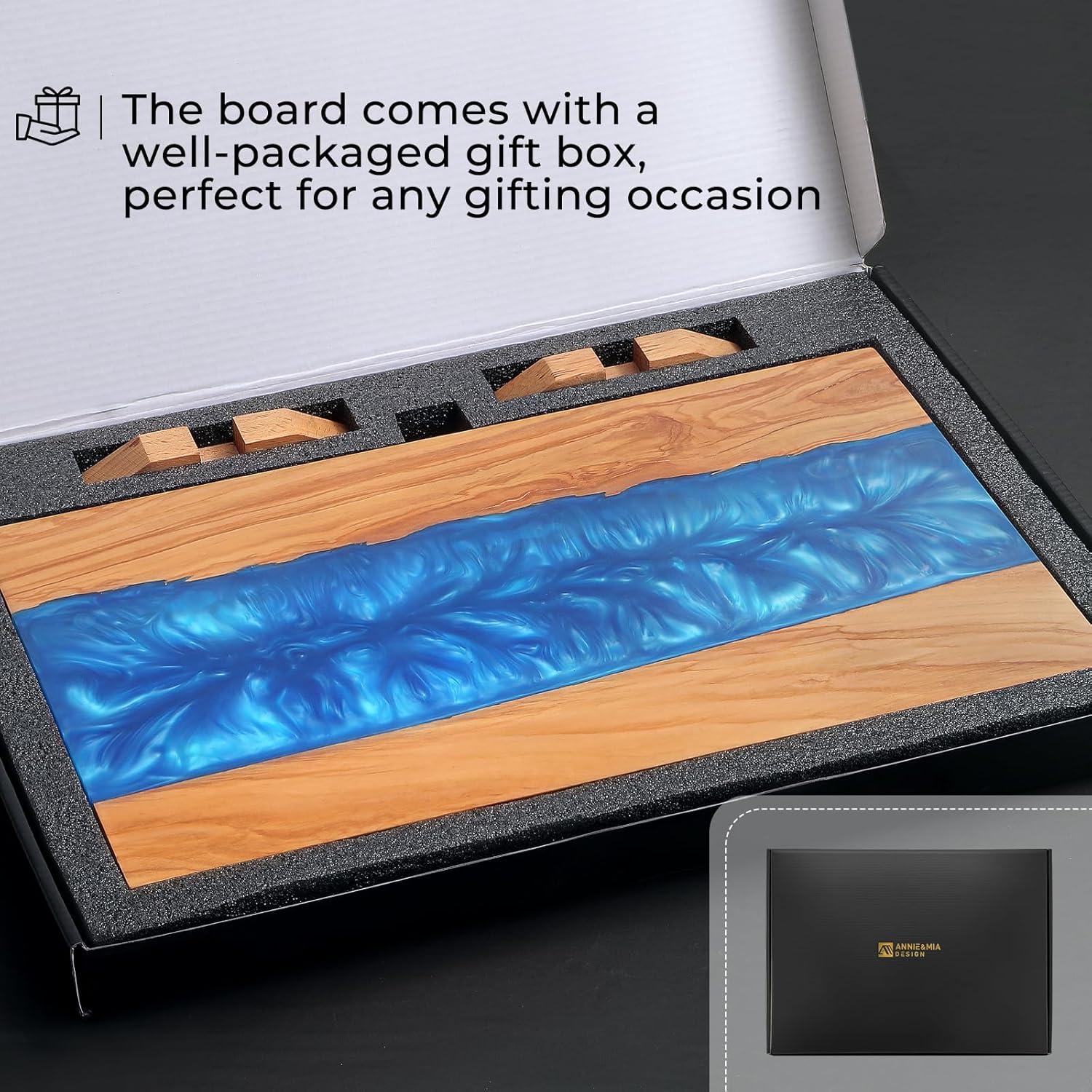 Soporte Magnético para Cuchillos Annie & Mia de Madera de Olivo