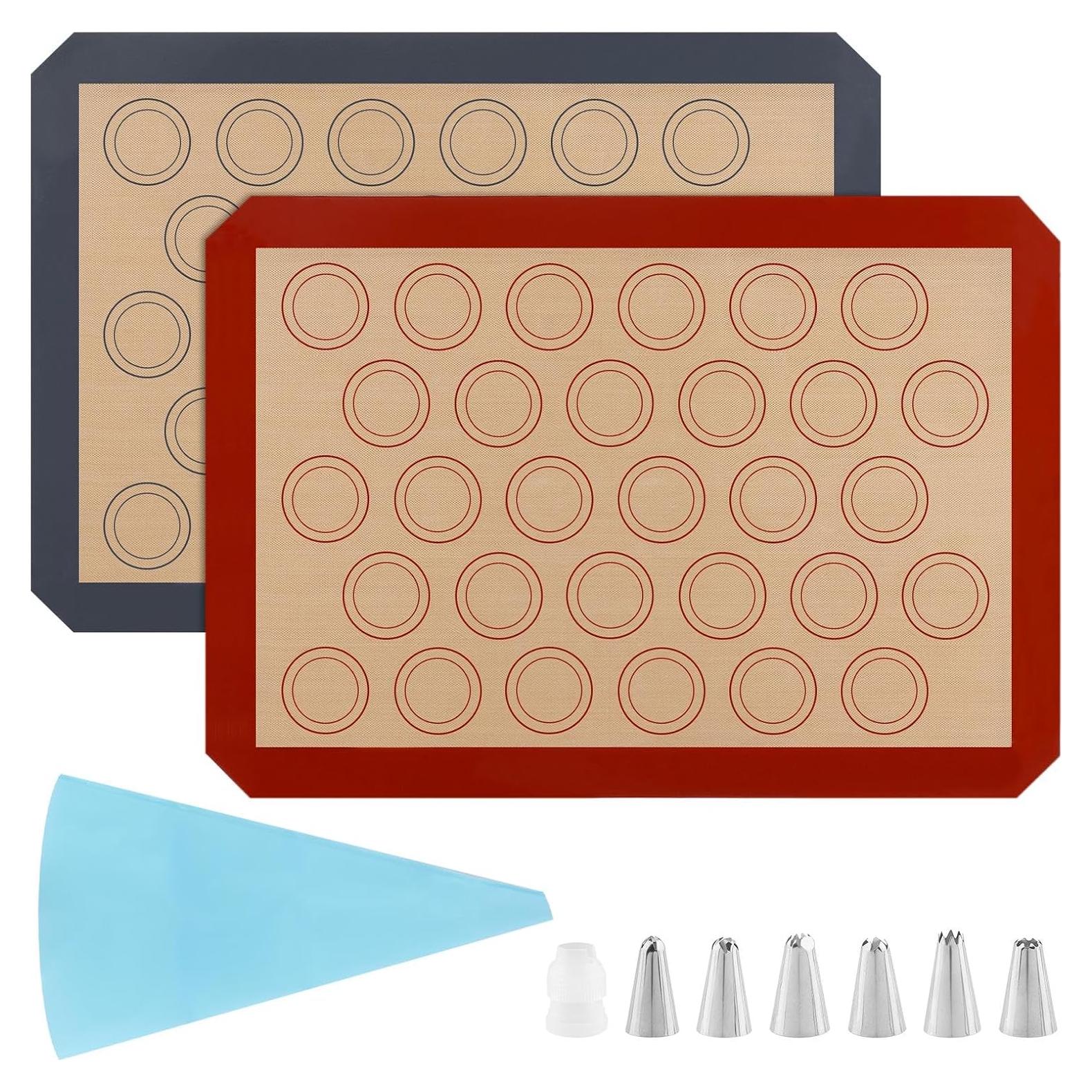 Kit de 16 Piezas Tapetes de Silicona Ranjaner 42x29.5cm