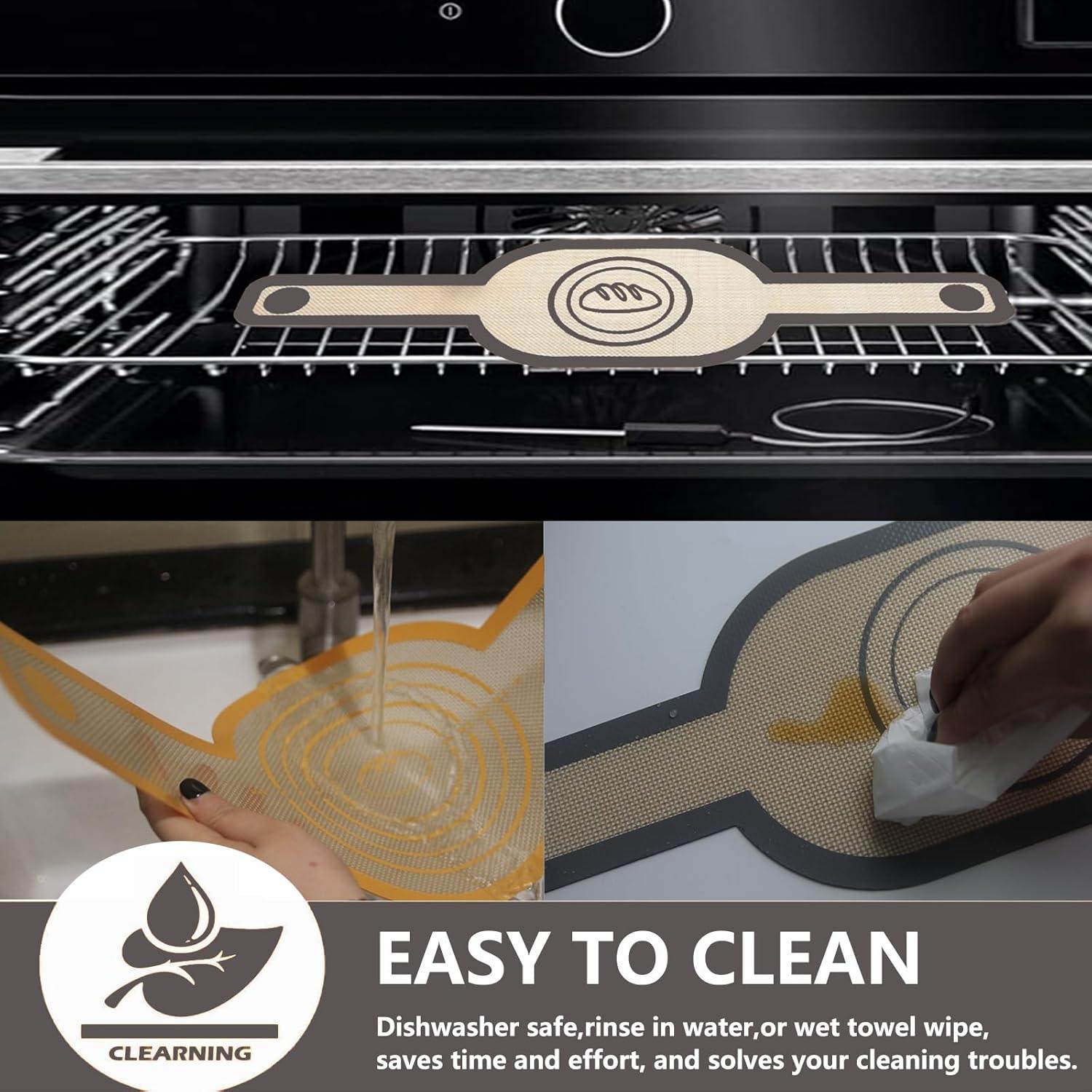 Sling de Silicona MOFWEB para Horno Holandés - 2 Piezas Ovalado y Redondo