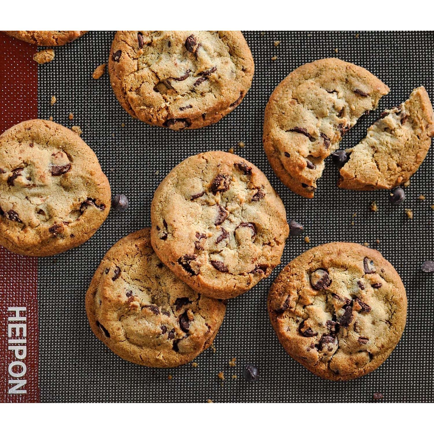 Alfombrilla de Hornear Silicona HEIPON 42x29.5cm Antiadherente 2pcs