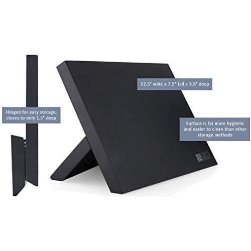 Bloque de cuchillos magnético Chef's Vision - Negro - 14 cm x 31.8 cm