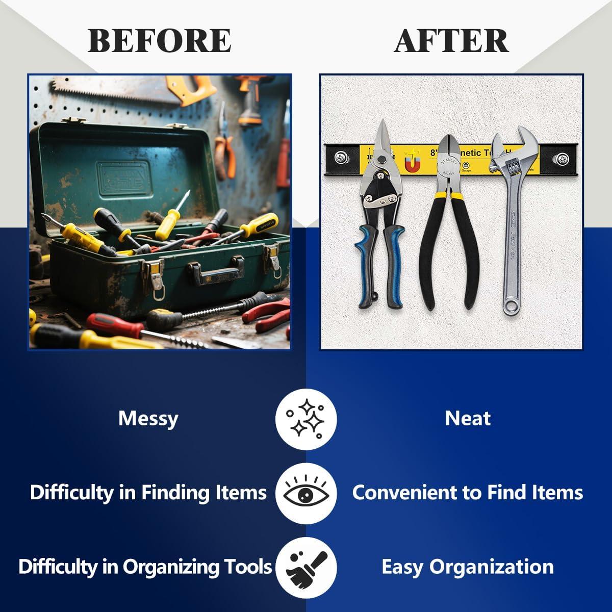 Soporte Magnético para Herramientas UCINNOVATE 20.32 cm