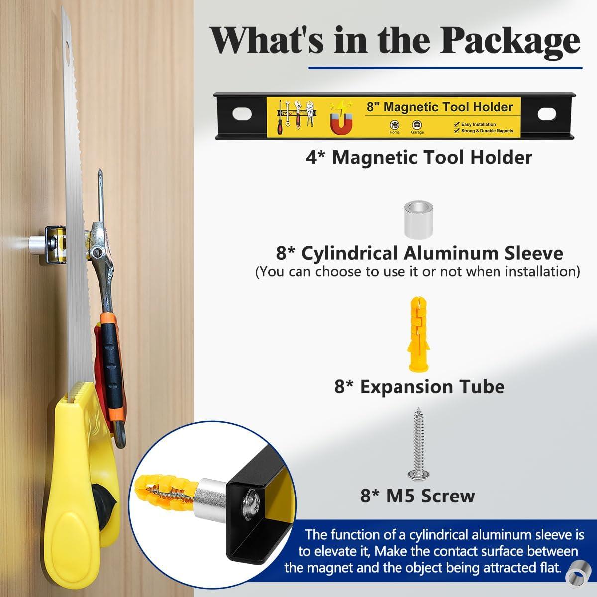 Soporte Magnético para Herramientas UCINNOVATE 20.32 cm
