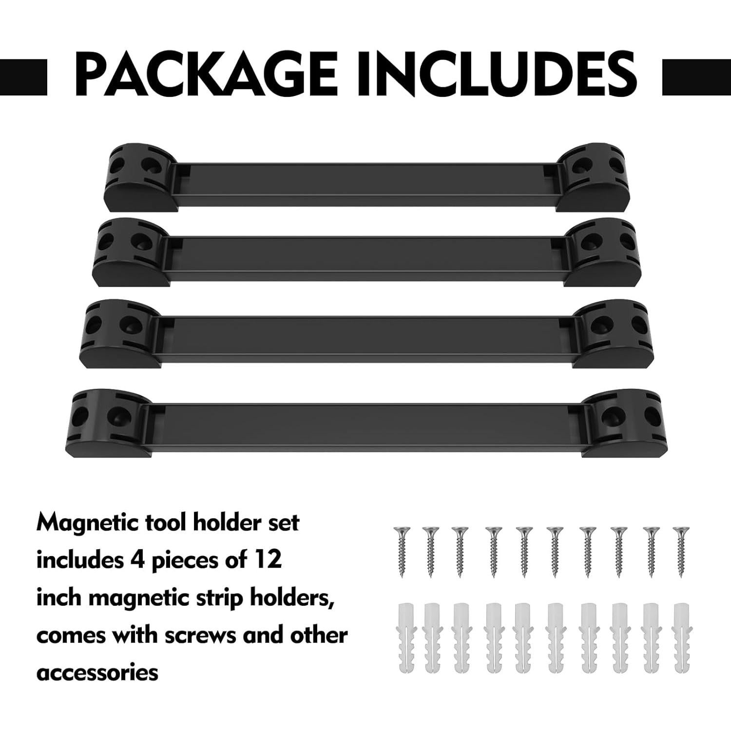 Soporte Magnético para Herramientas SDLDEER 30.48 cm 4 Paquetes