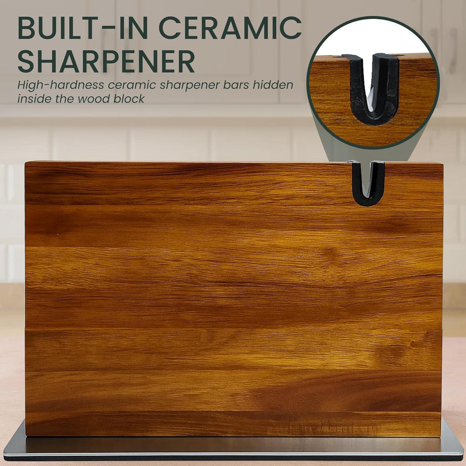 Soporte Magnético de Cuchillos CoreGourmet de Acacia 2.33kg