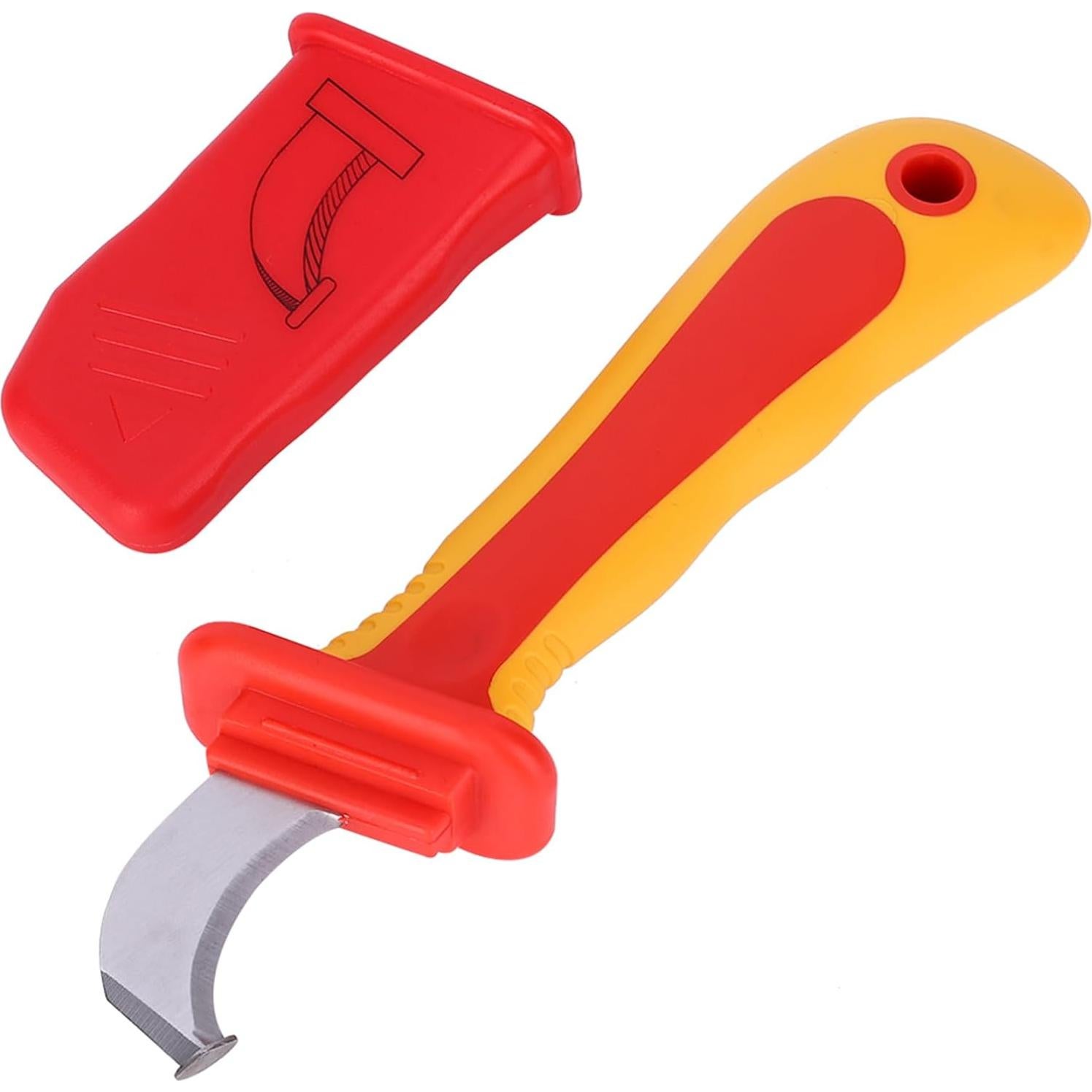 Cuchillo Eléctrico de Aislamiento WAONIQ 210mm 1000V Rojo
