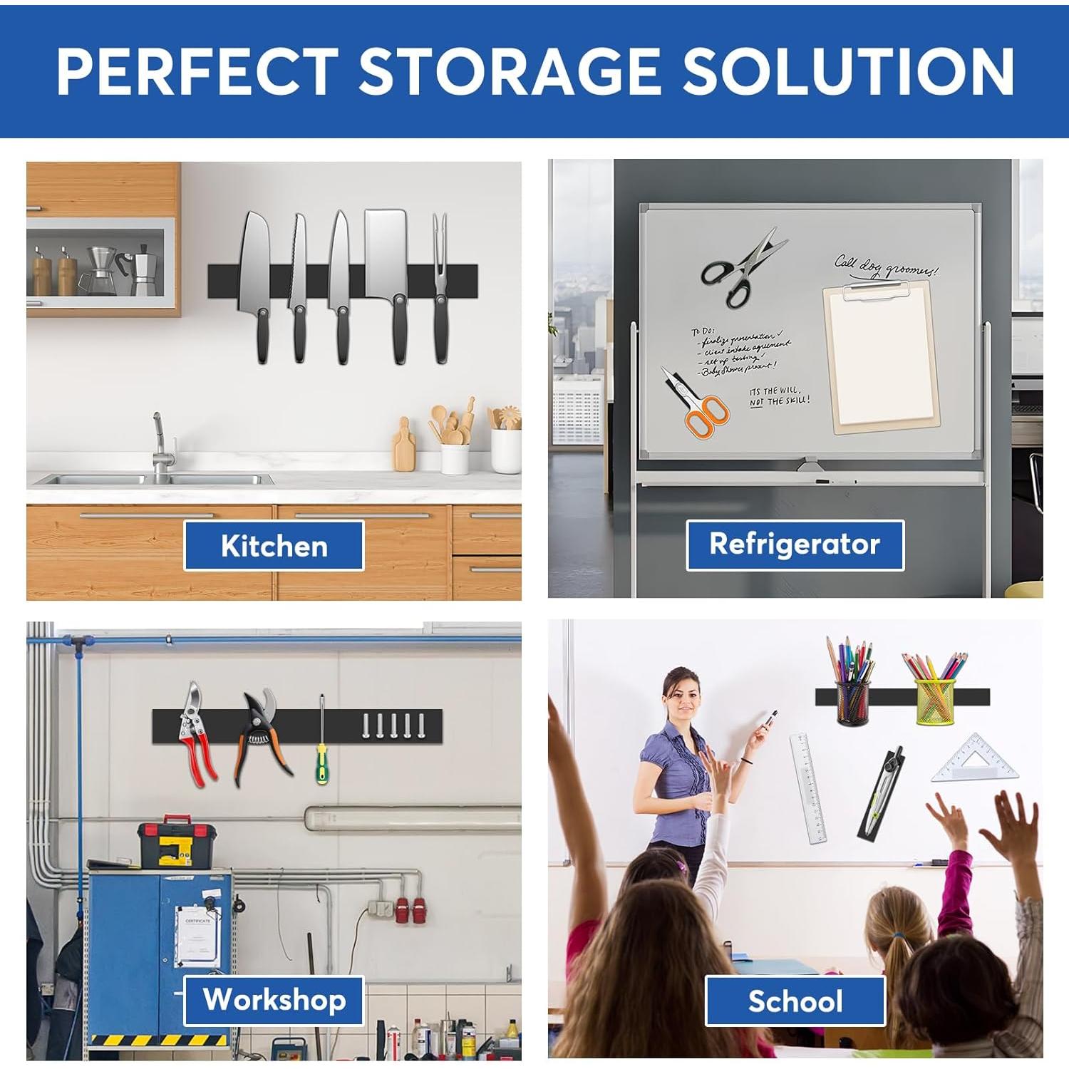 Cinta Magnética Adhesiva JINGZHAN SmFeN 100x50mm Paquete 6