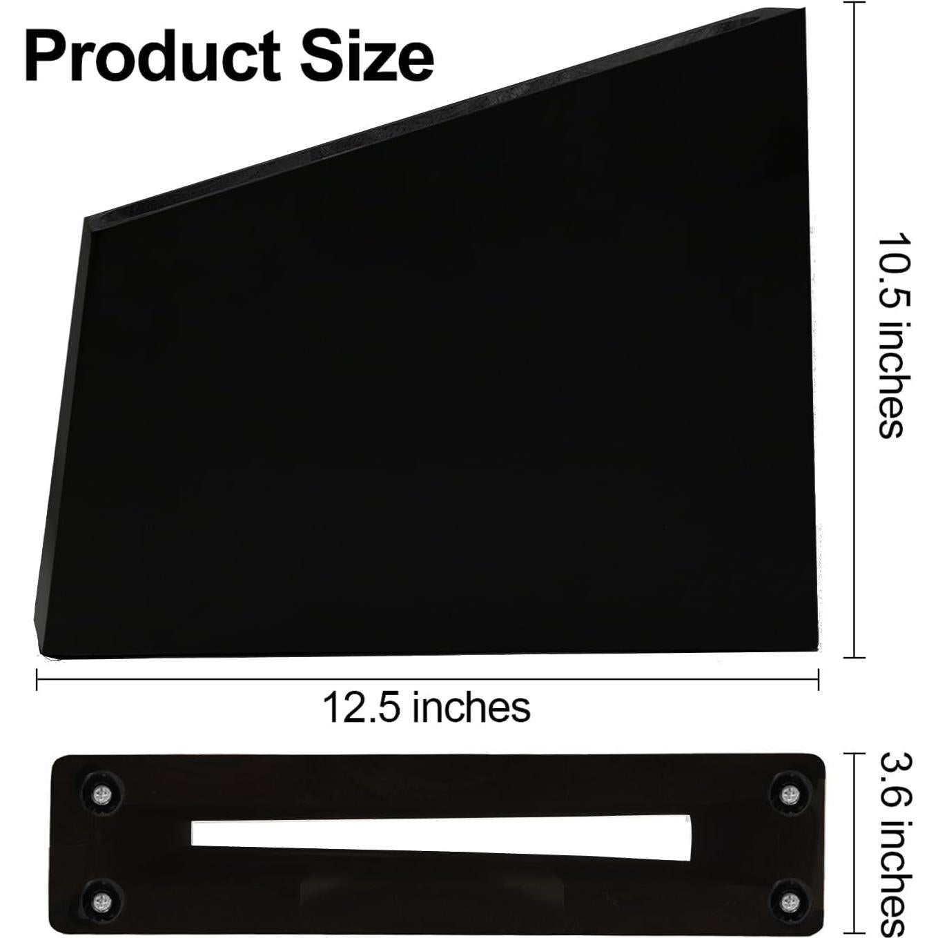 Bloque Magnético para Cuchillos Azauvc de Madera Acacia 12-18 Cuchillos