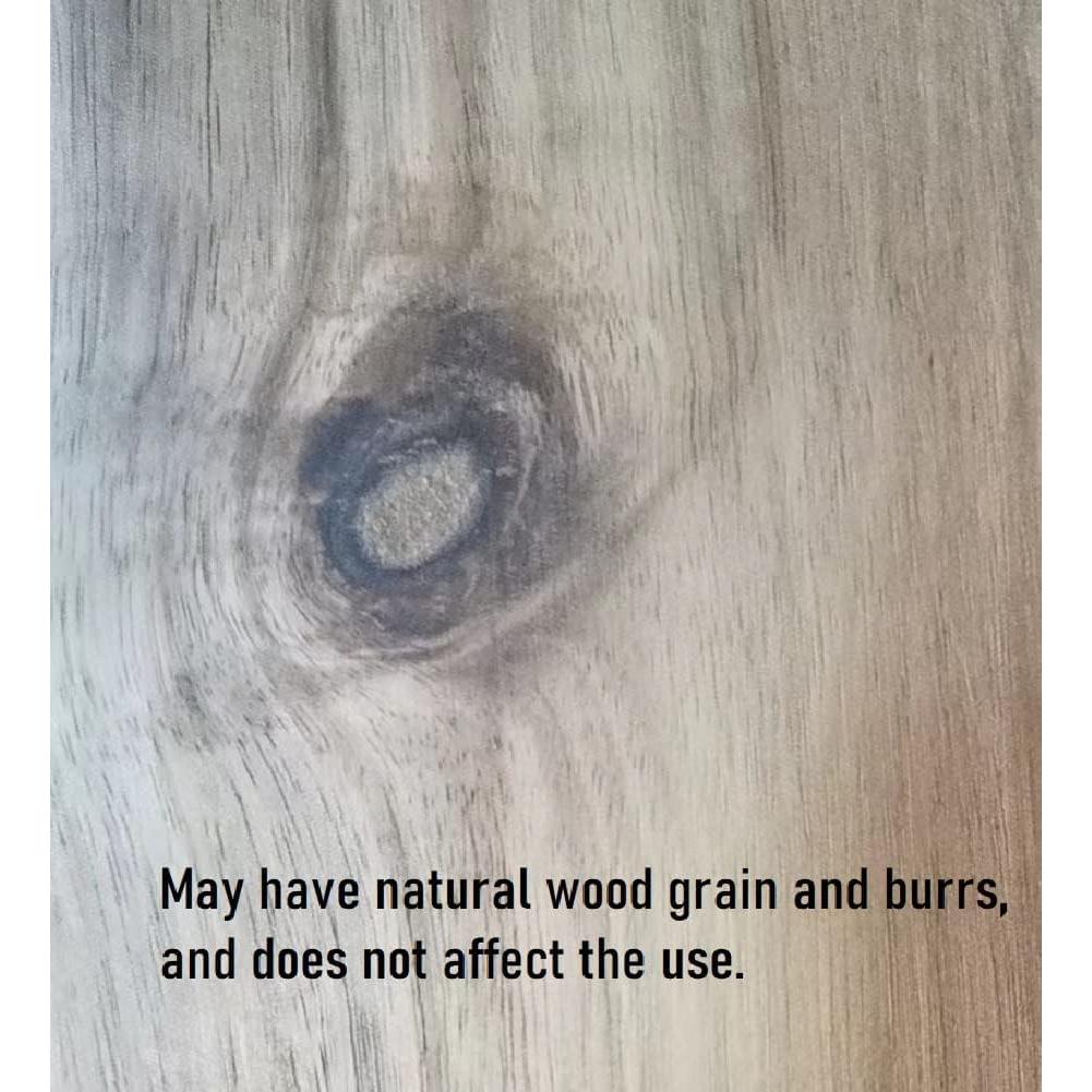 Bloque de cuchillos magnético Uniharpa 40.6x30.5cm madera acacia