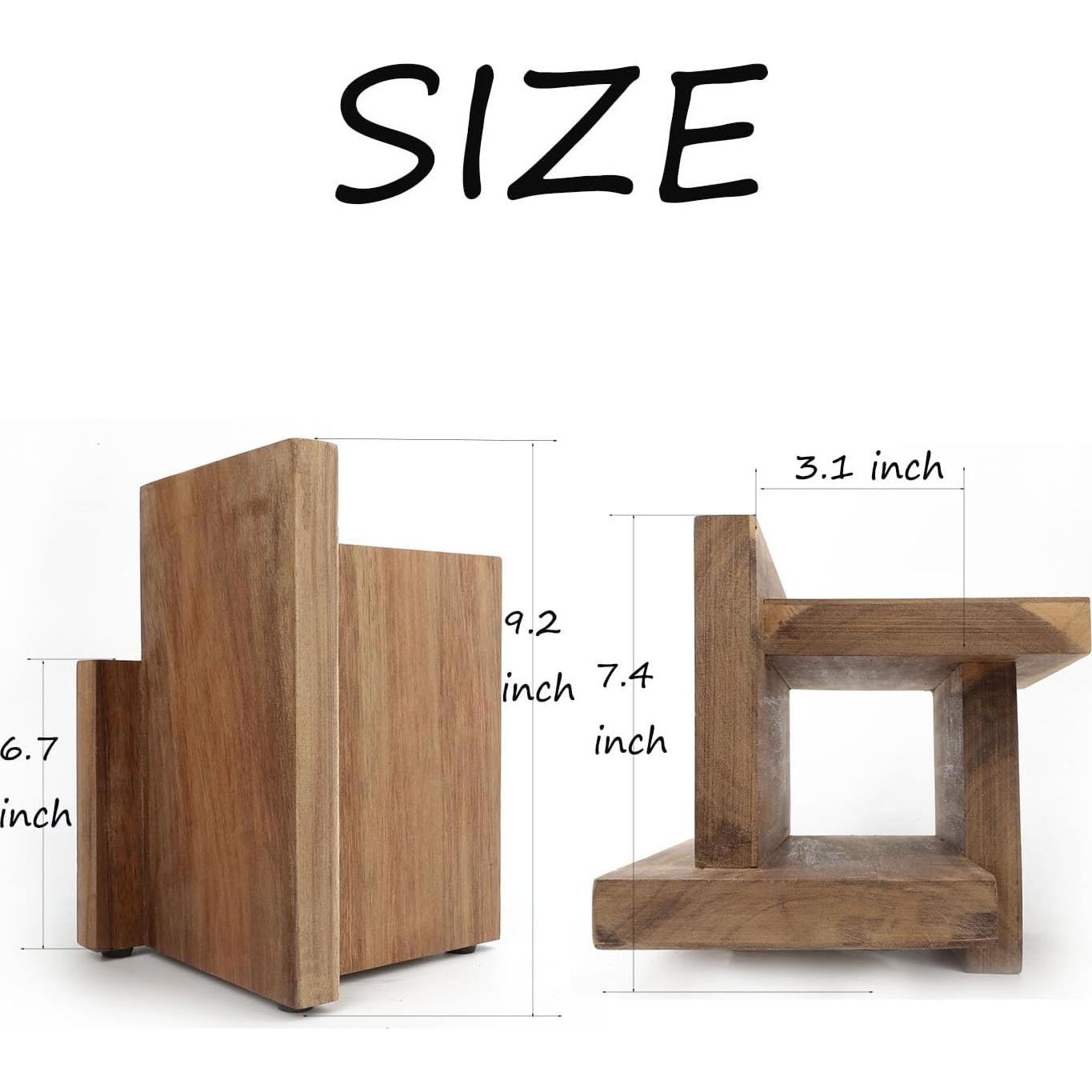 Soporte Magnético para Cuchillos Resafy de Madera Acacia 16 Cuchillos