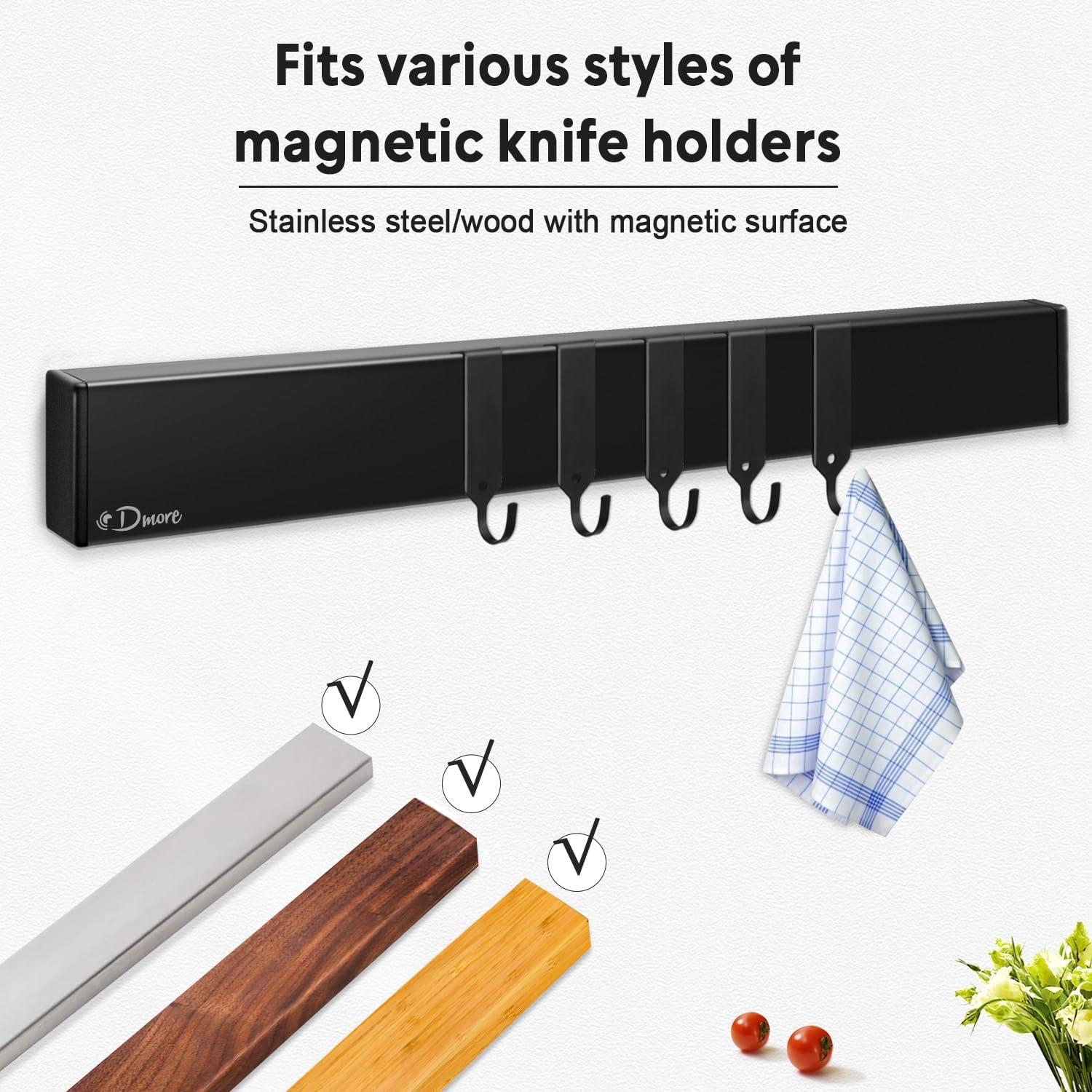 Ganchos Magnéticos de Acero Inoxidable Dmore - 10 Piezas