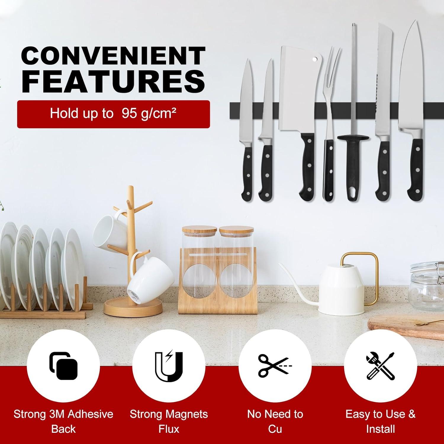 Tira Magnética Adhesiva Thaibear 10 Piezas 15.24x2.54 cm