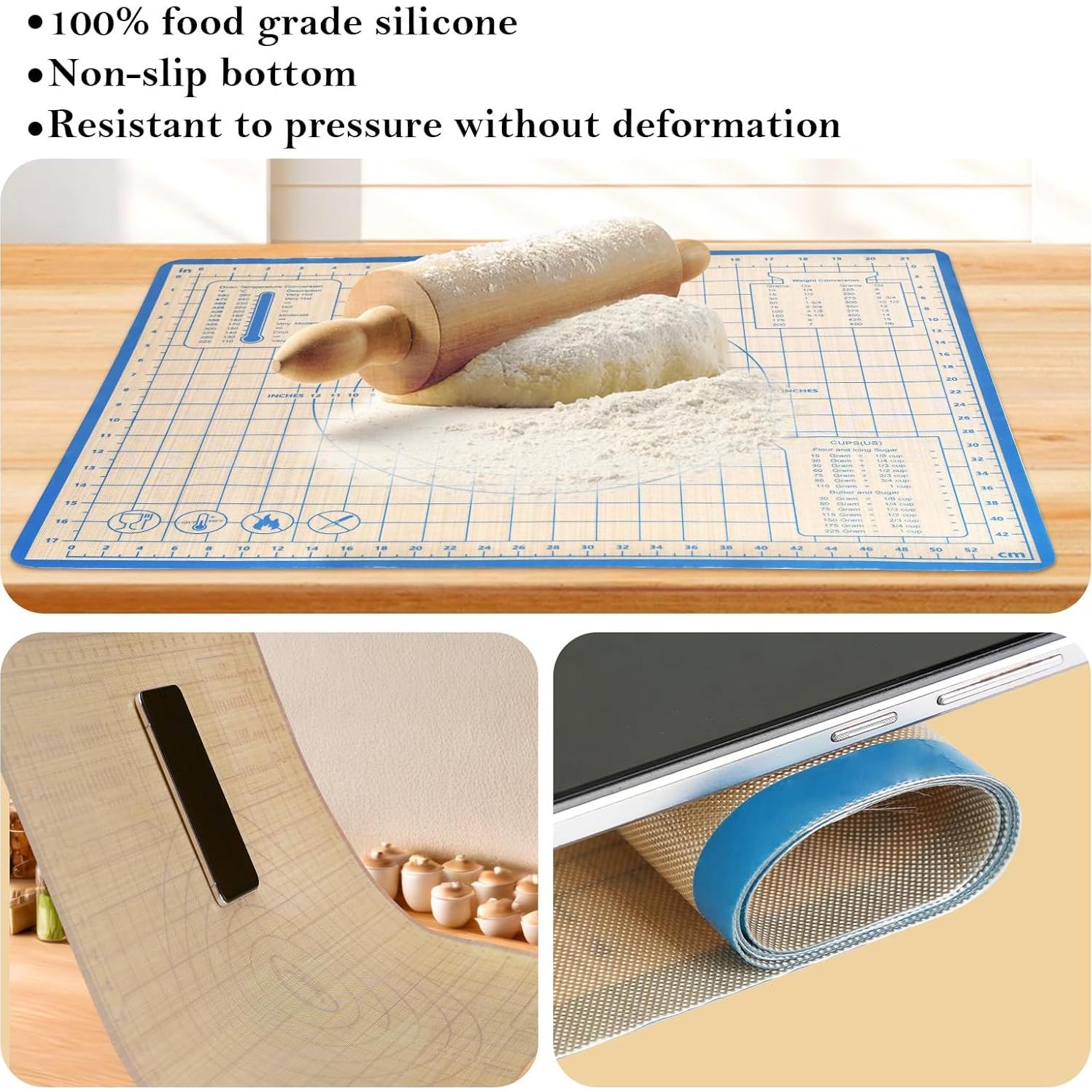 Alfombrilla de Silicona Hillmony 71x51cm y 41x30cm Antideslizante