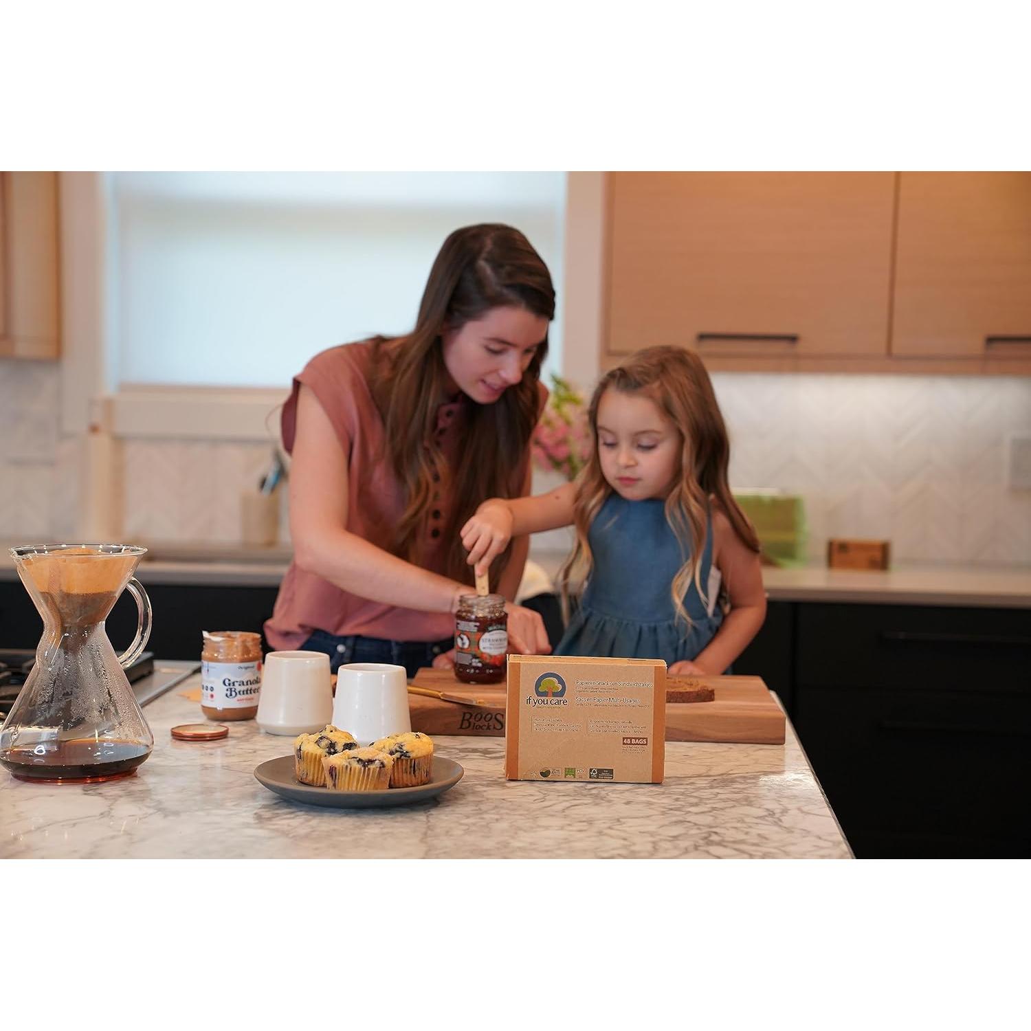 Bolsas para Sándwich Si Te Importa, 48 Unidades, Biodegradables