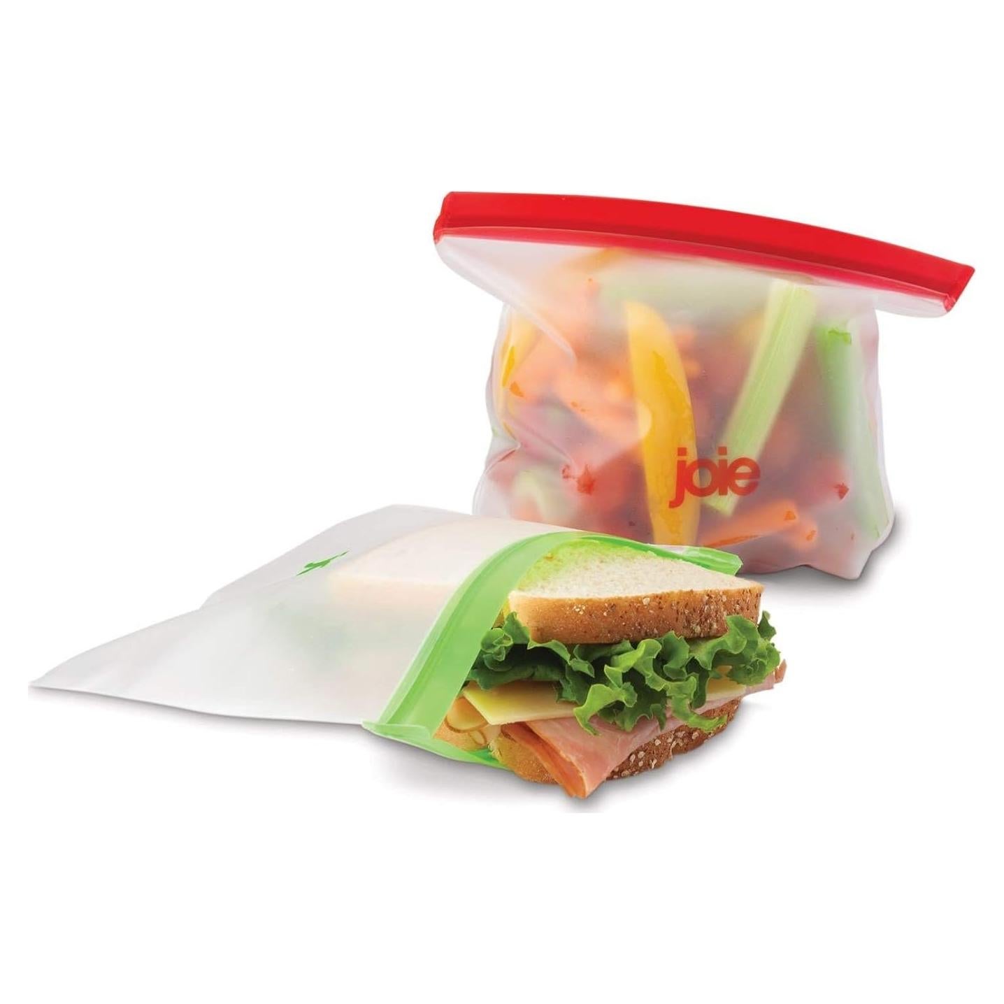 Bolsas Reutilizables para Alimentos Joie - 6 Unidades 22.23x17.78 cm