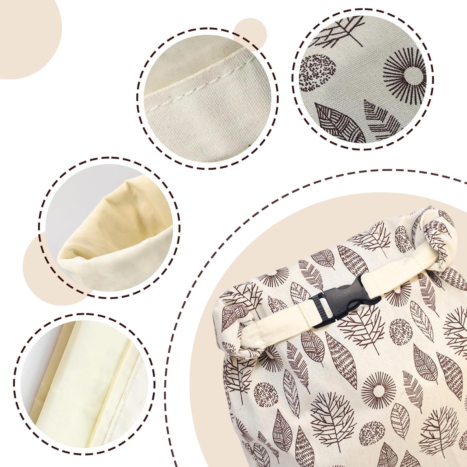 Bolsas de Pan Reutilizables OHIYO 33x43 cm Cera de Abeja (2 Pcs)