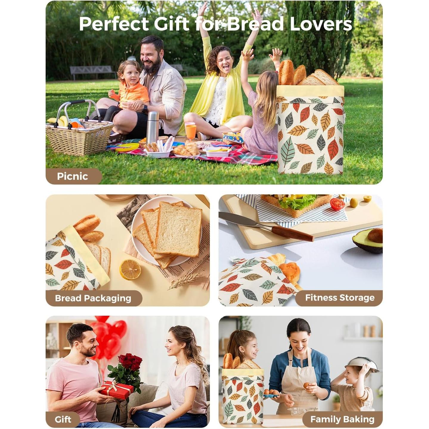 Bolsas de Cera de Abeja LIFEGOO 43x30 cm Reutilizables - Paquete de 2