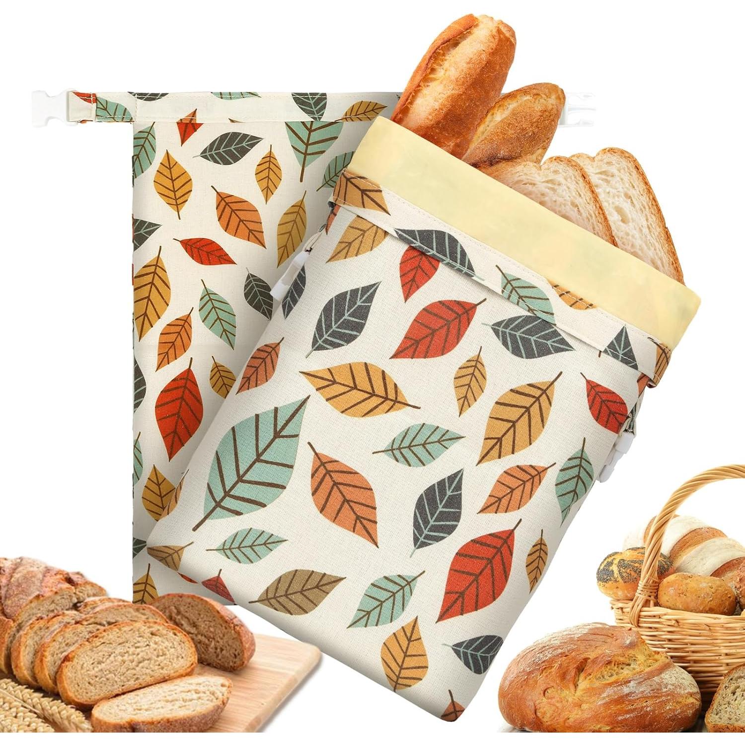 Bolsas de Cera de Abeja LIFEGOO 43x30 cm Reutilizables - Paquete de 2