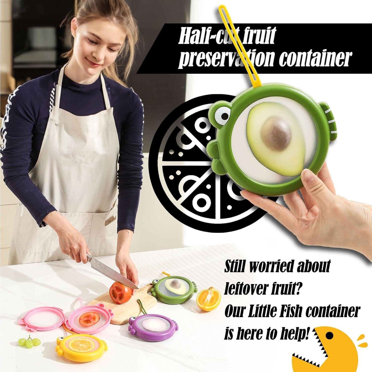 Contenedores de Almacenamiento Erehere para Frutas - 4 Piezas