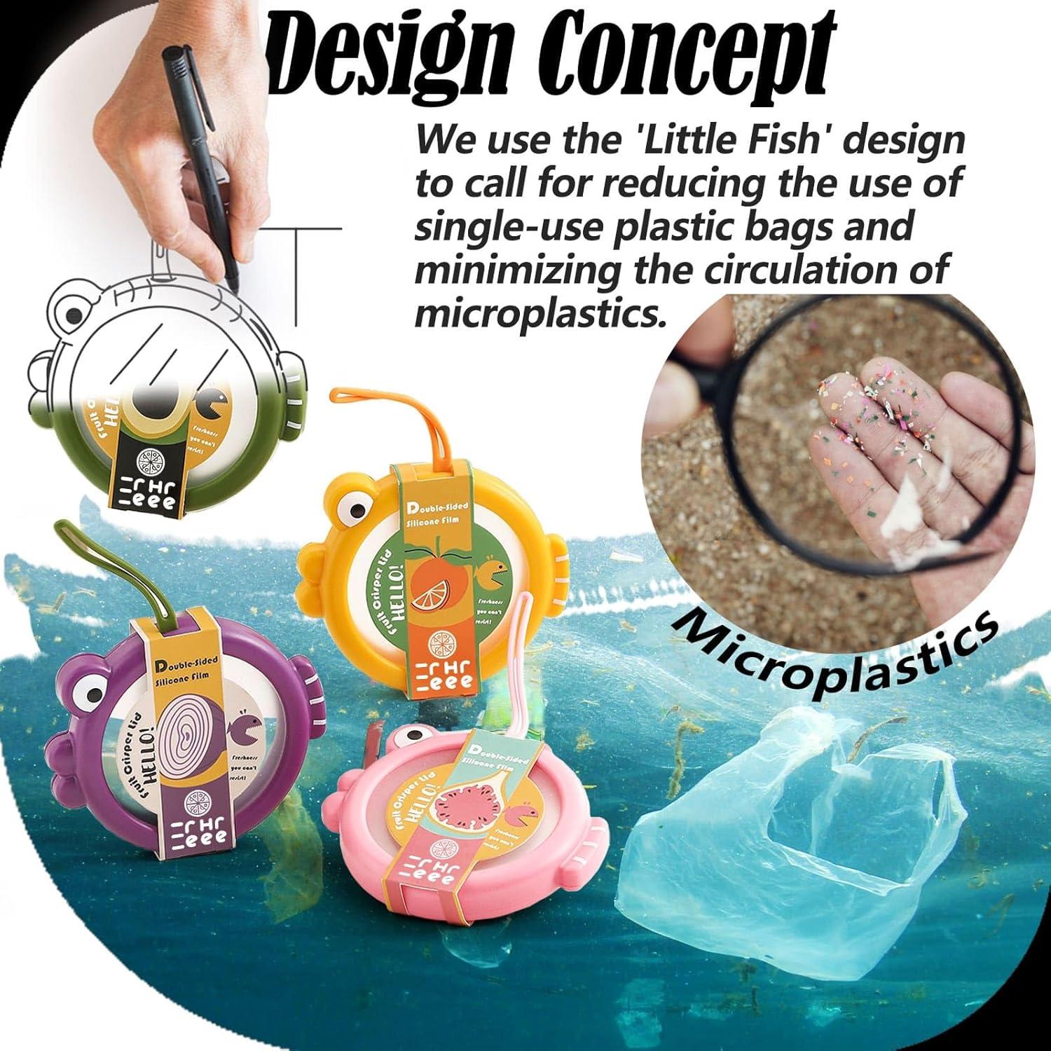 Contenedores de Almacenamiento Erehere para Frutas - 4 Piezas