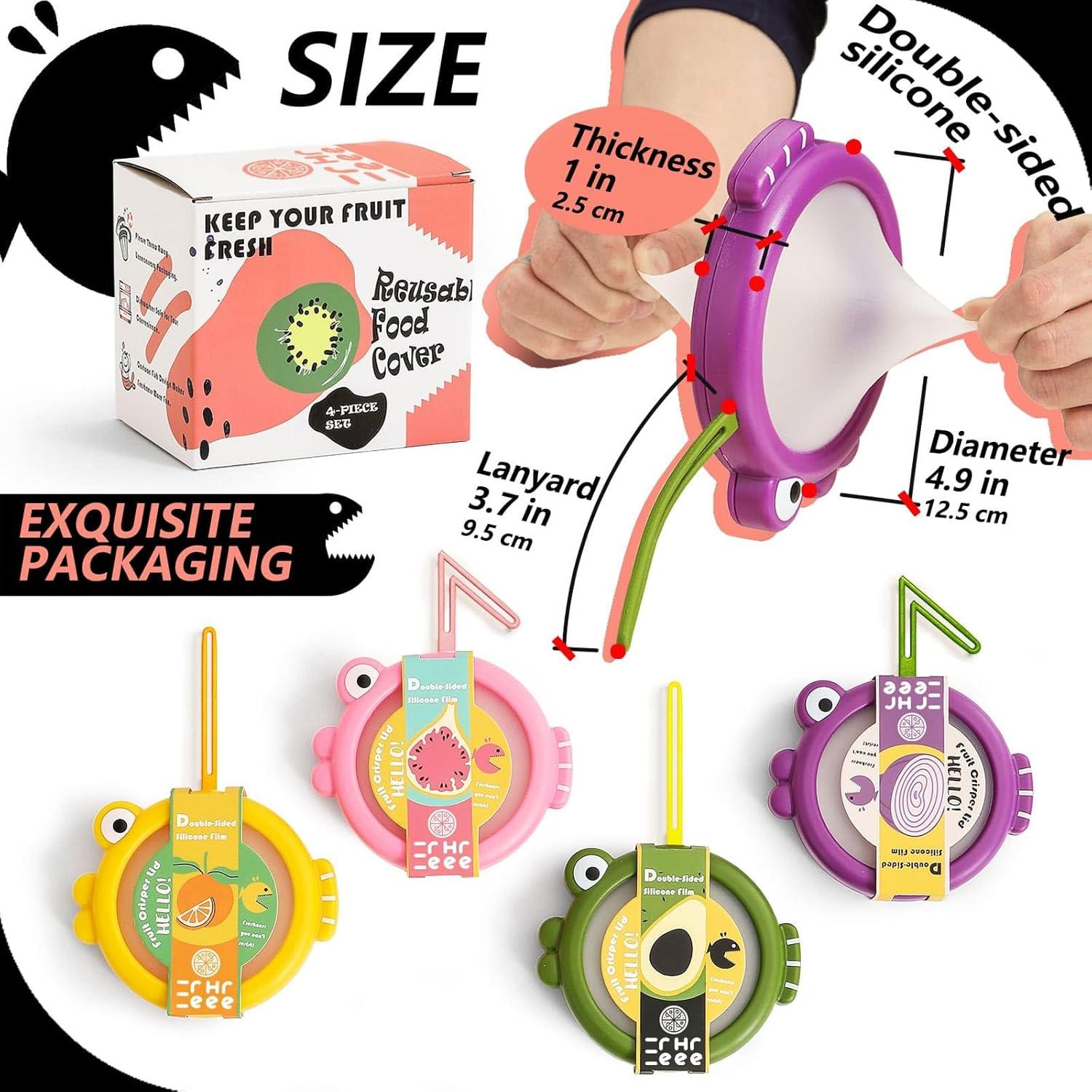 Contenedores de Almacenamiento Erehere para Frutas - 4 Piezas