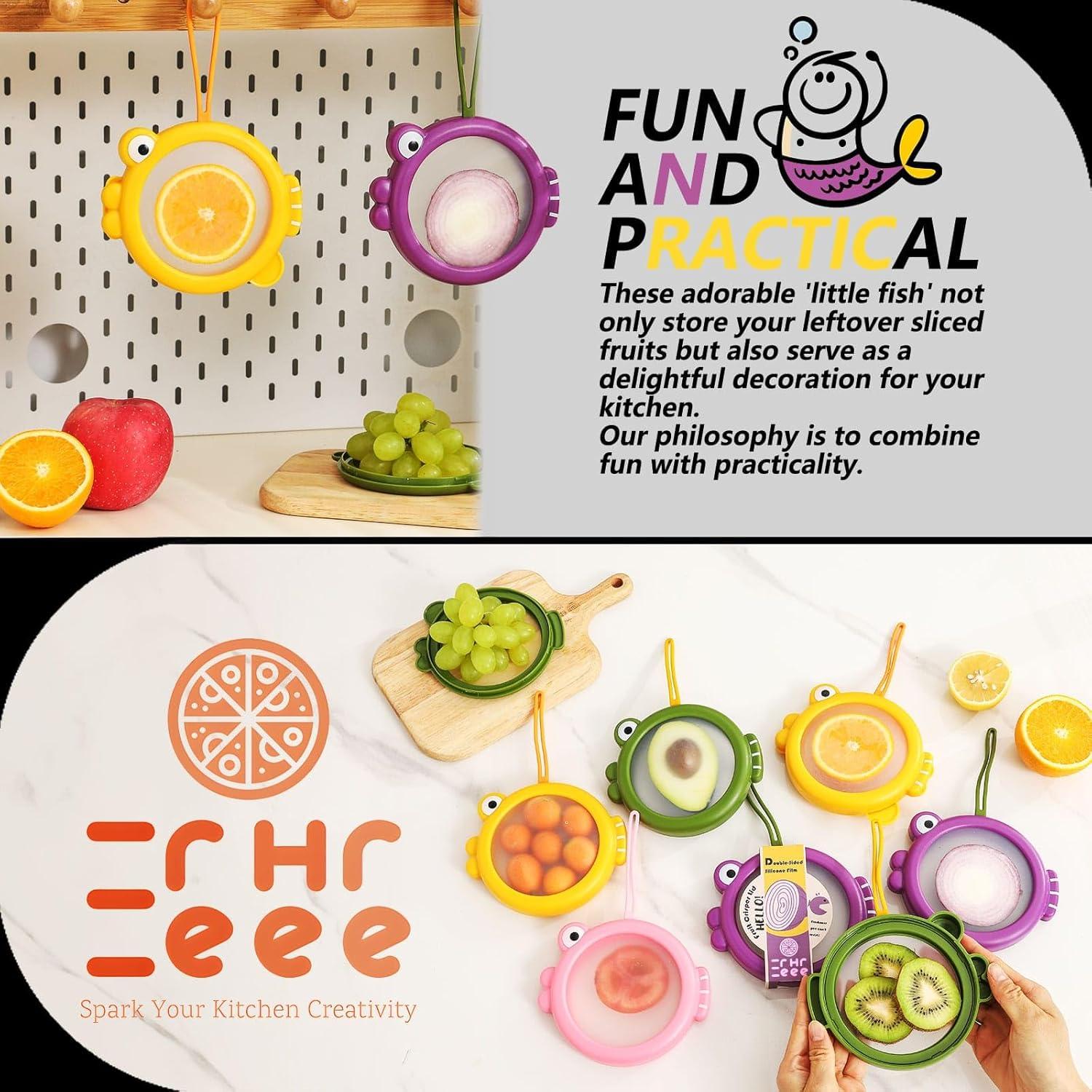 Contenedores de Almacenamiento Erehere para Frutas - 4 Piezas