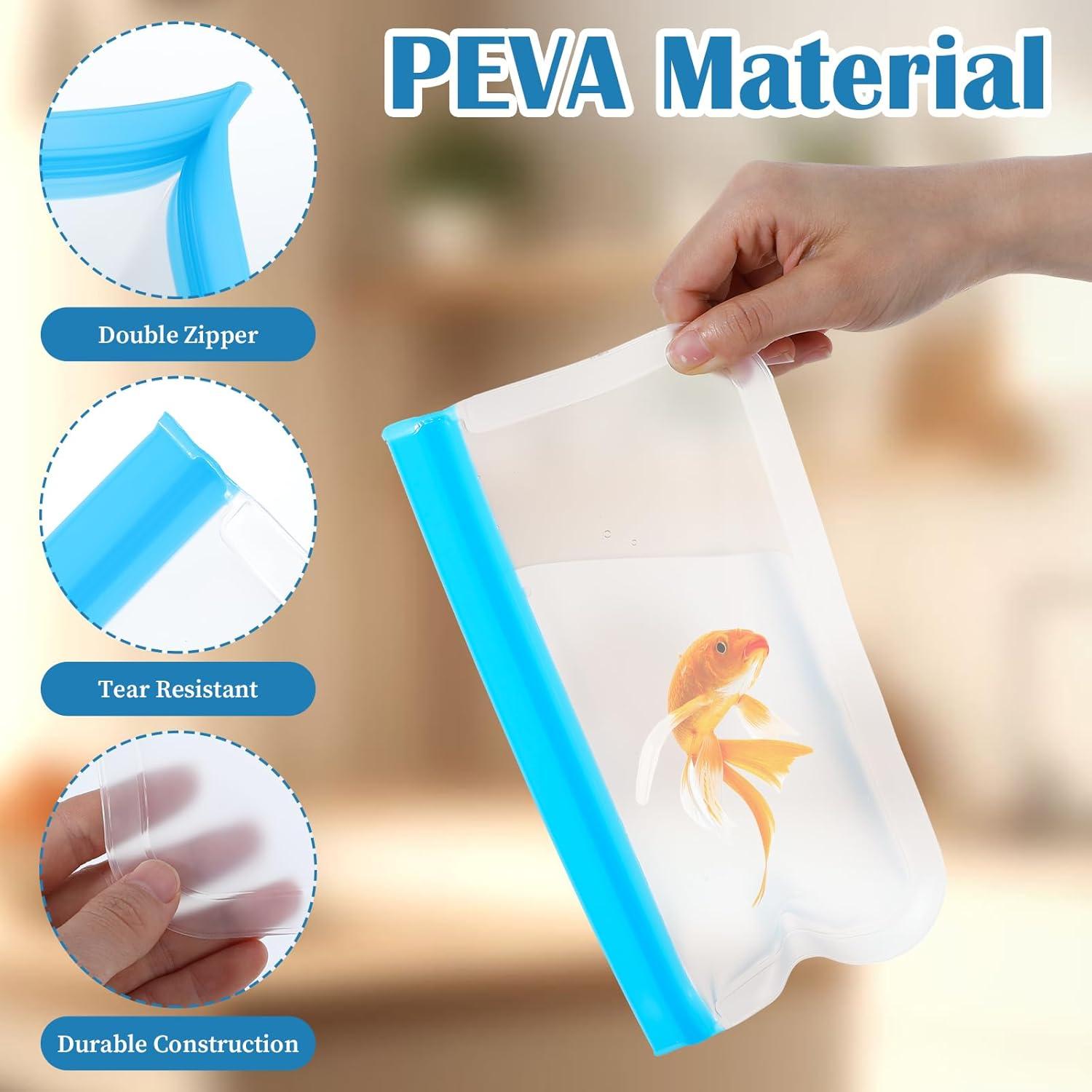 Bolsas de Almacenamiento Reutilizables Gtziqa 10 Pcs 21.5x12 cm