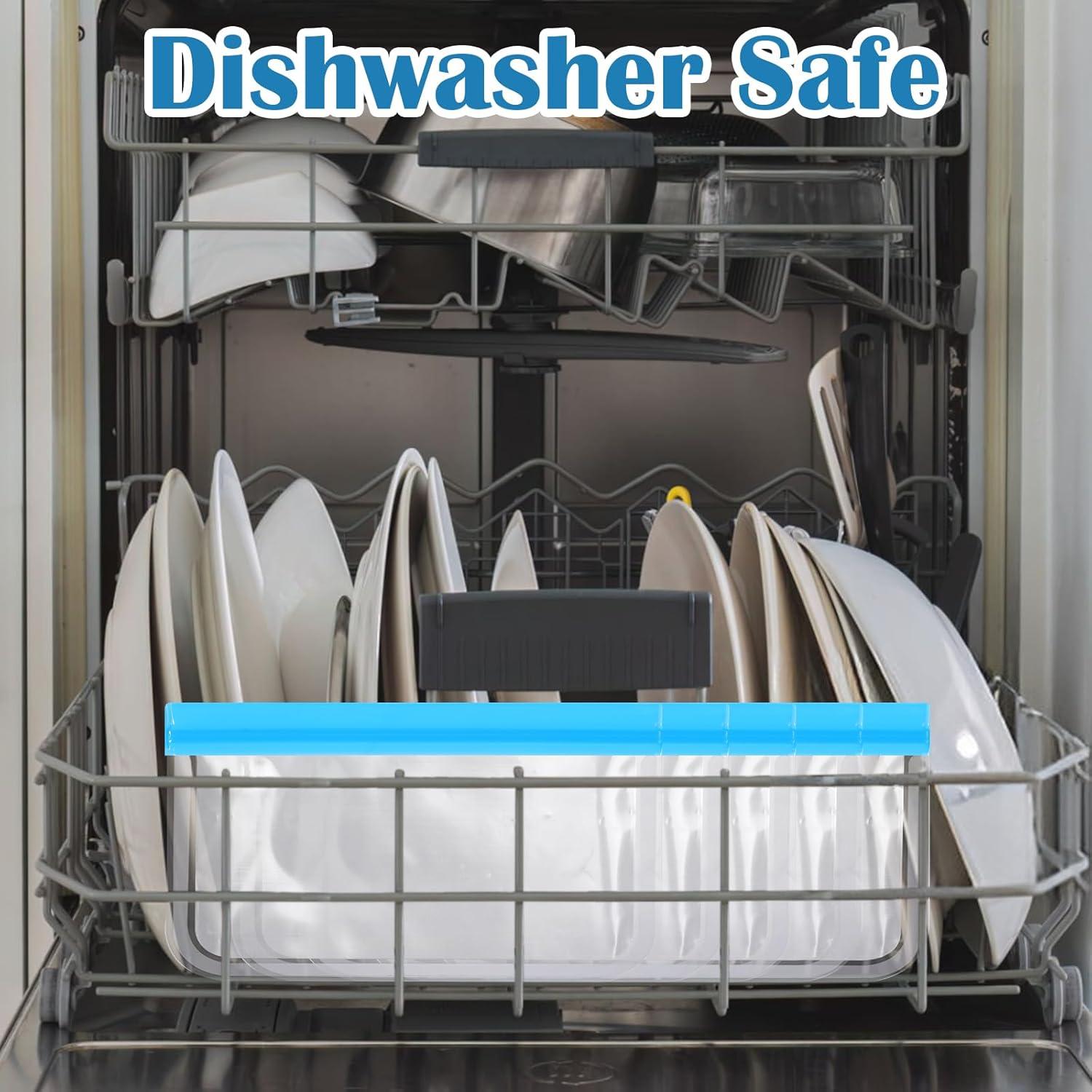 Bolsas de Almacenamiento Reutilizables Gtziqa 10 Pcs 21.5x12 cm