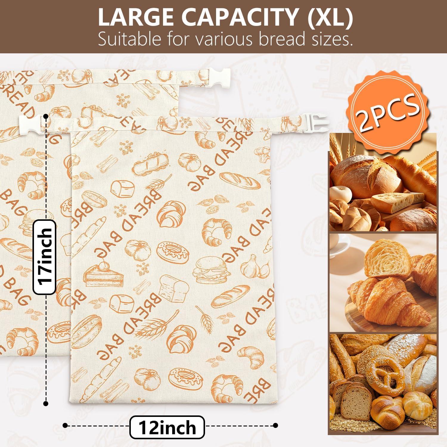 Bolsas de Pan de Cera de Abeja BATJA ZYQGH - 2 Unidades XL