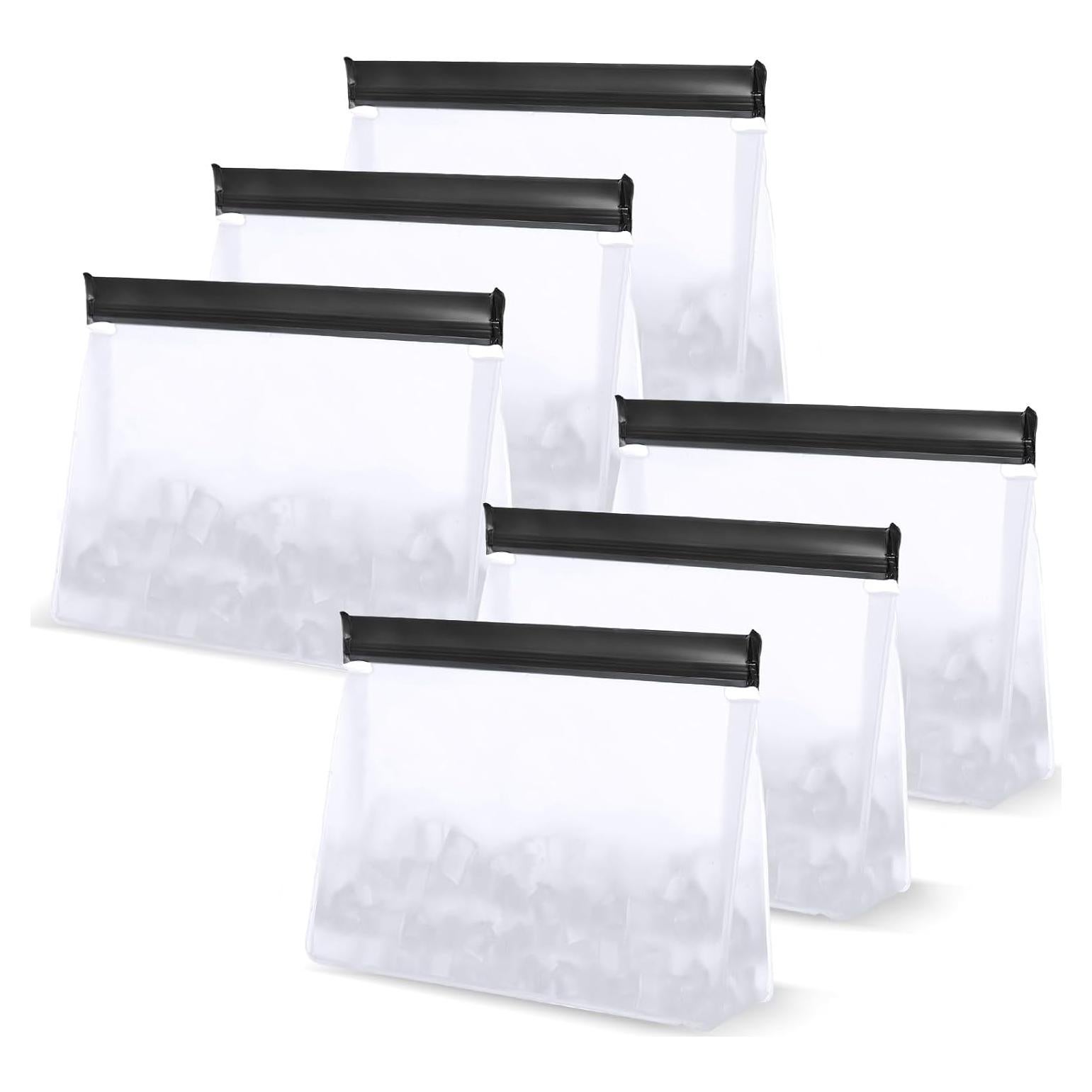 Conjunto de 6 Bolsas de Hielo Reutilizables YEXEXINM 25.4x18.5cm