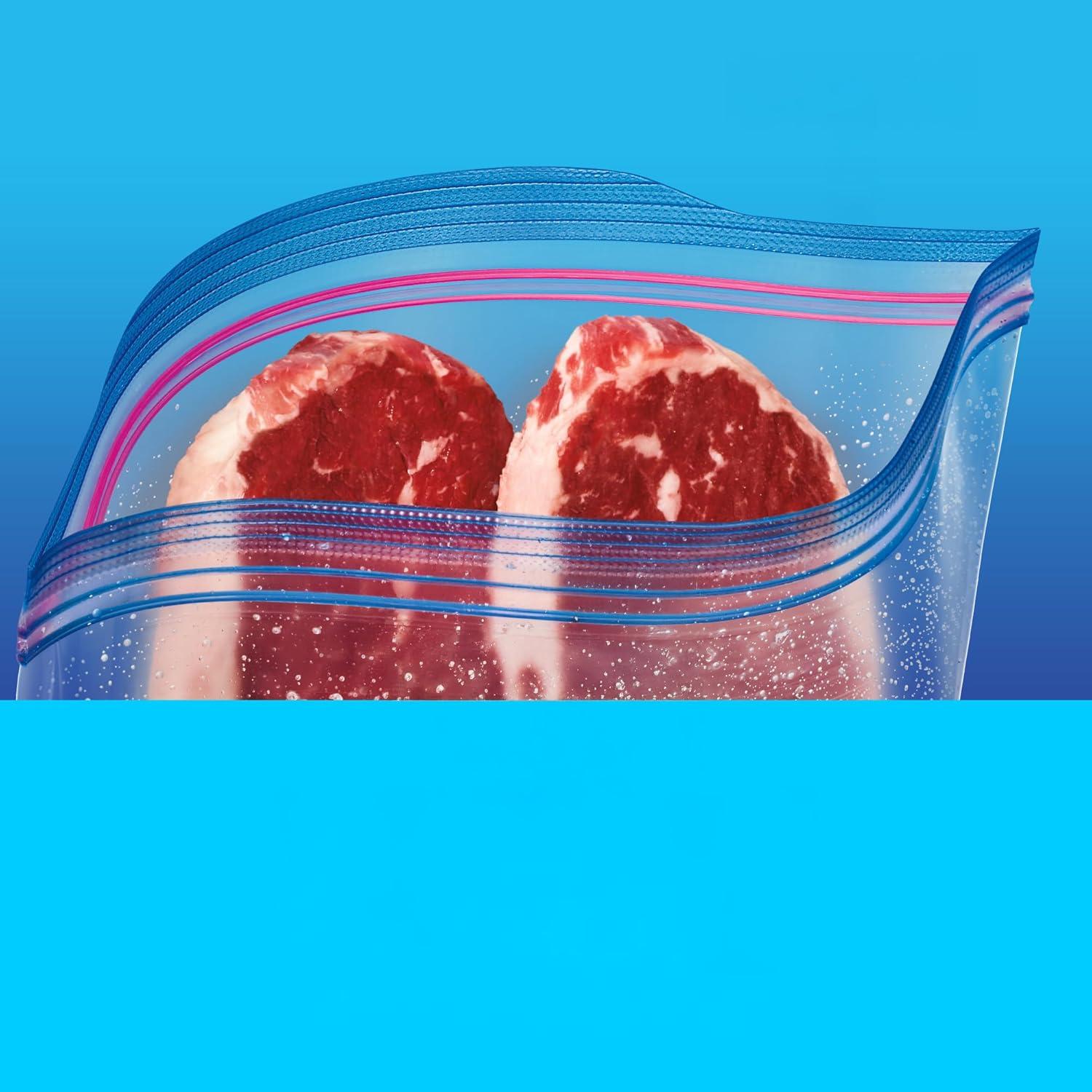 Bolsas de Almacenamiento Ziploc 2 Galones 30 Unidades Reutilizables