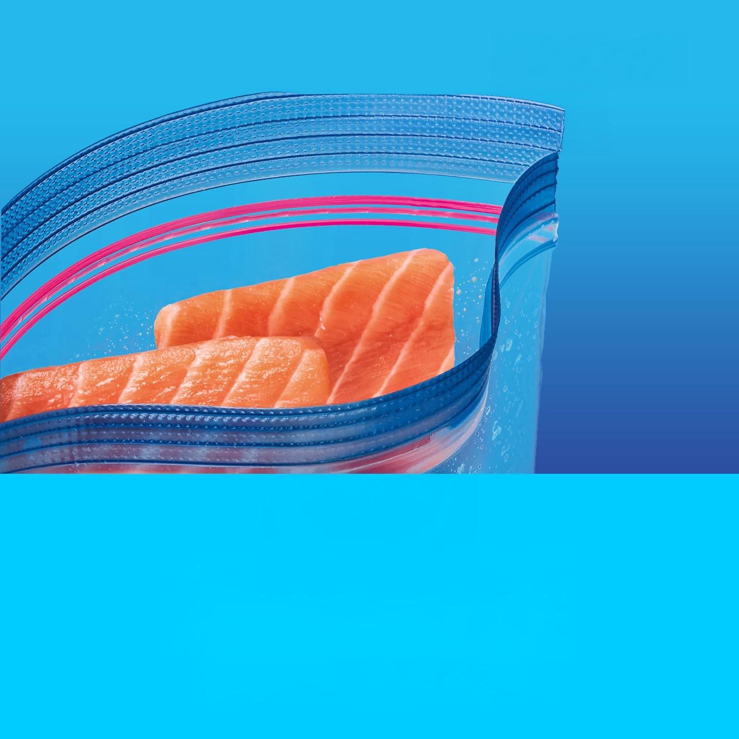 Bolsas de Almacenamiento Ziploc 2 Galones 30 Unidades Reutilizables