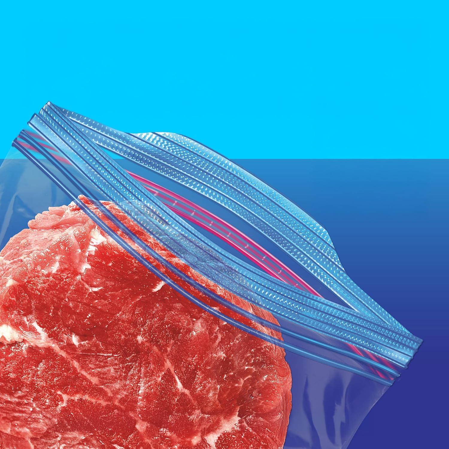 Bolsas de Almacenamiento Ziploc 2 Galones 30 Unidades Reutilizables