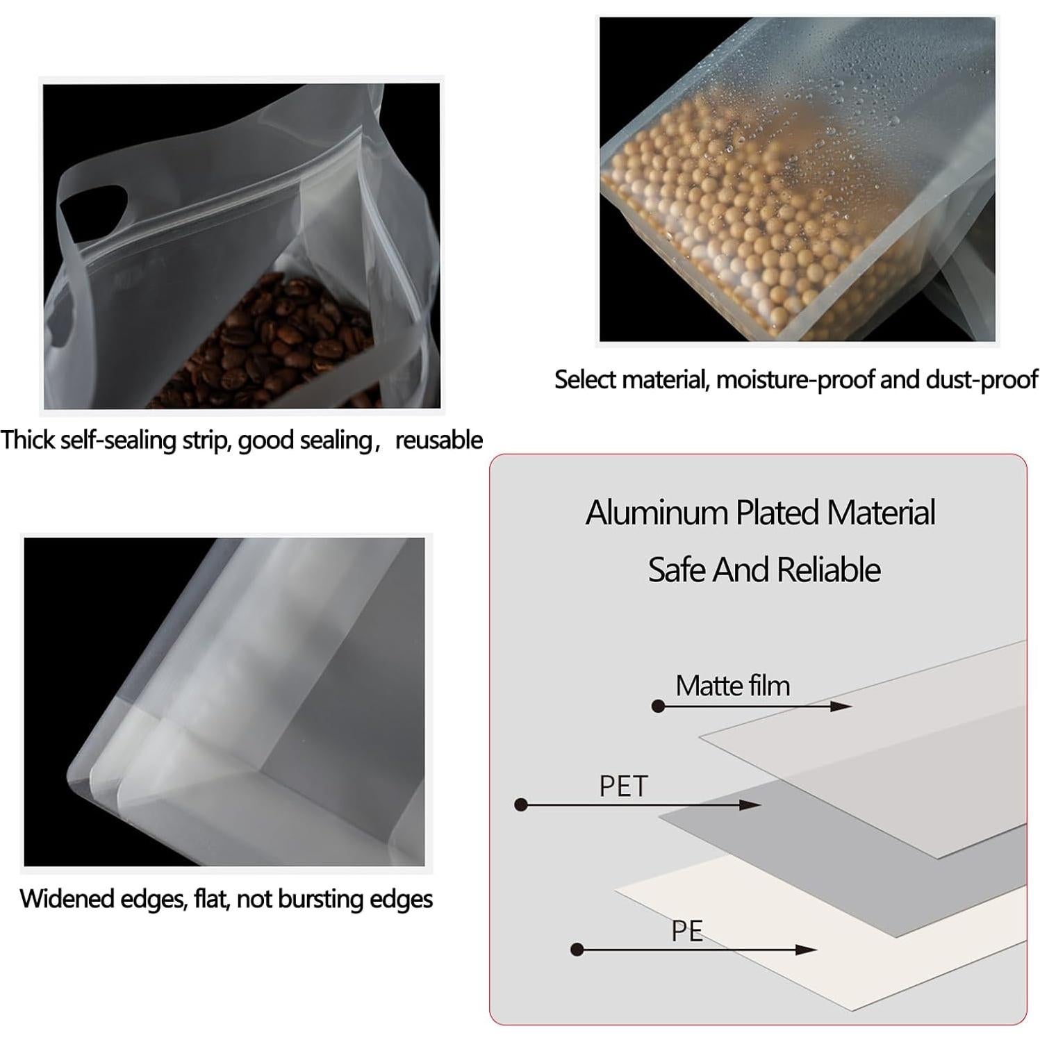 26 Bolsas de Almacenamiento Translúcidas Genérica 28x21 cm