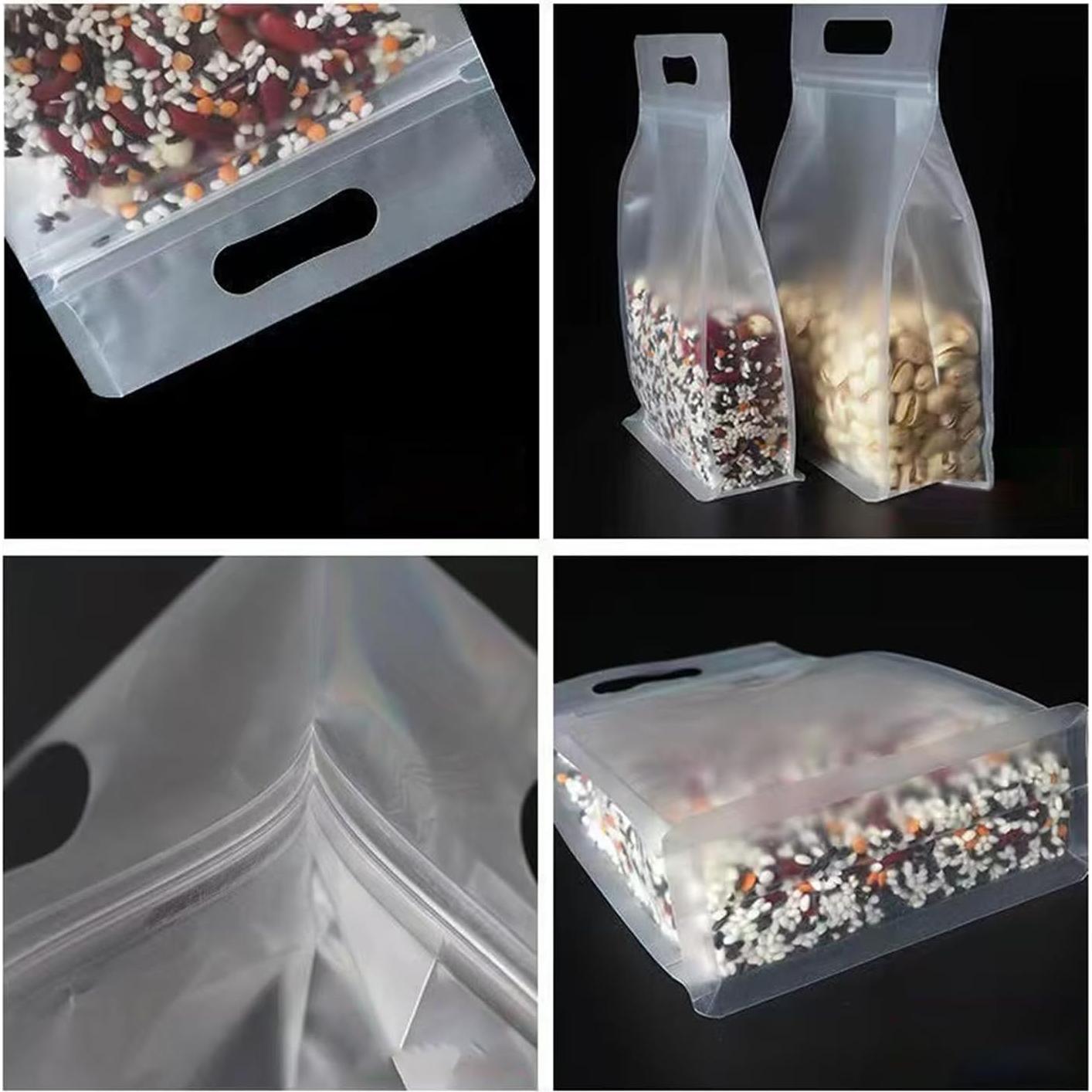 26 Bolsas de Almacenamiento Translúcidas Genérica 28x21 cm