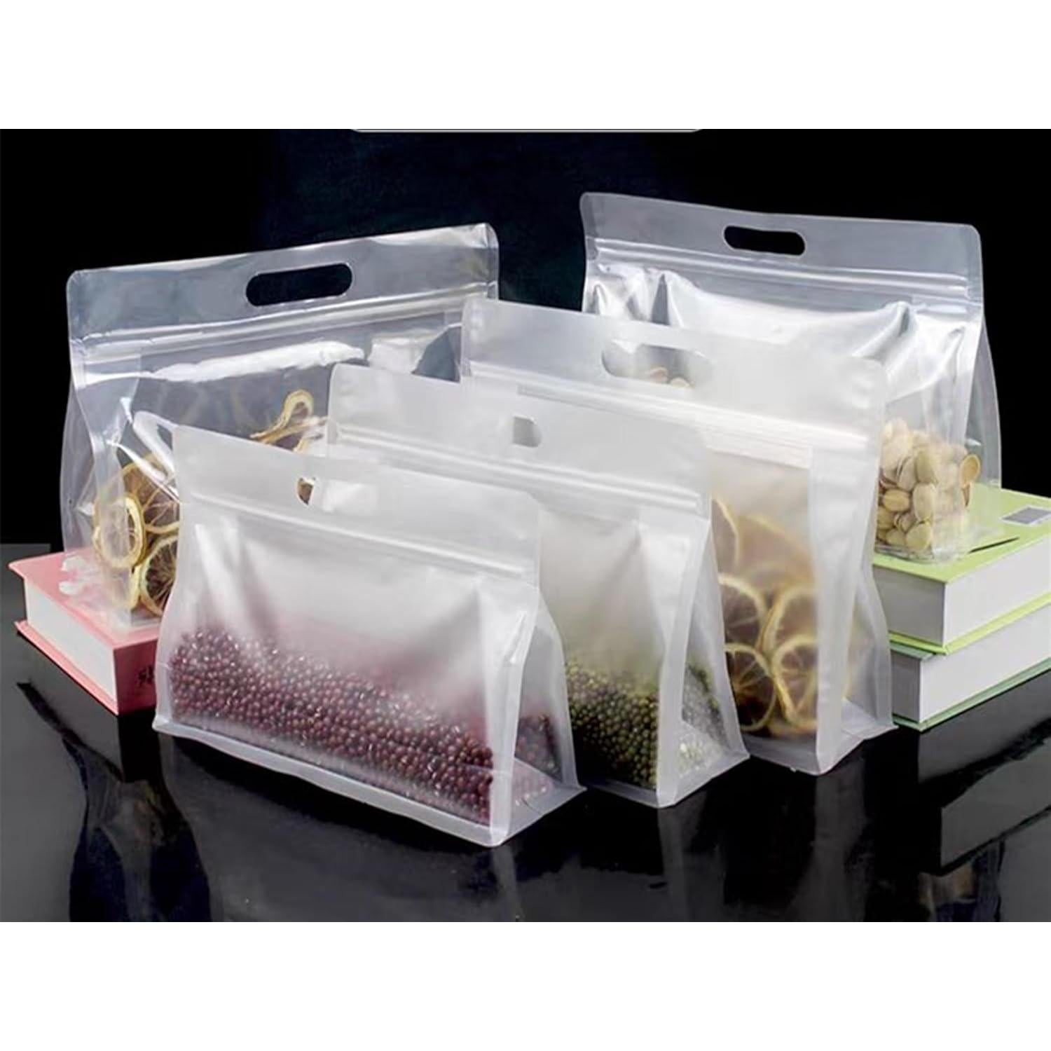 26 Bolsas de Almacenamiento Translúcidas Genérica 28x21 cm