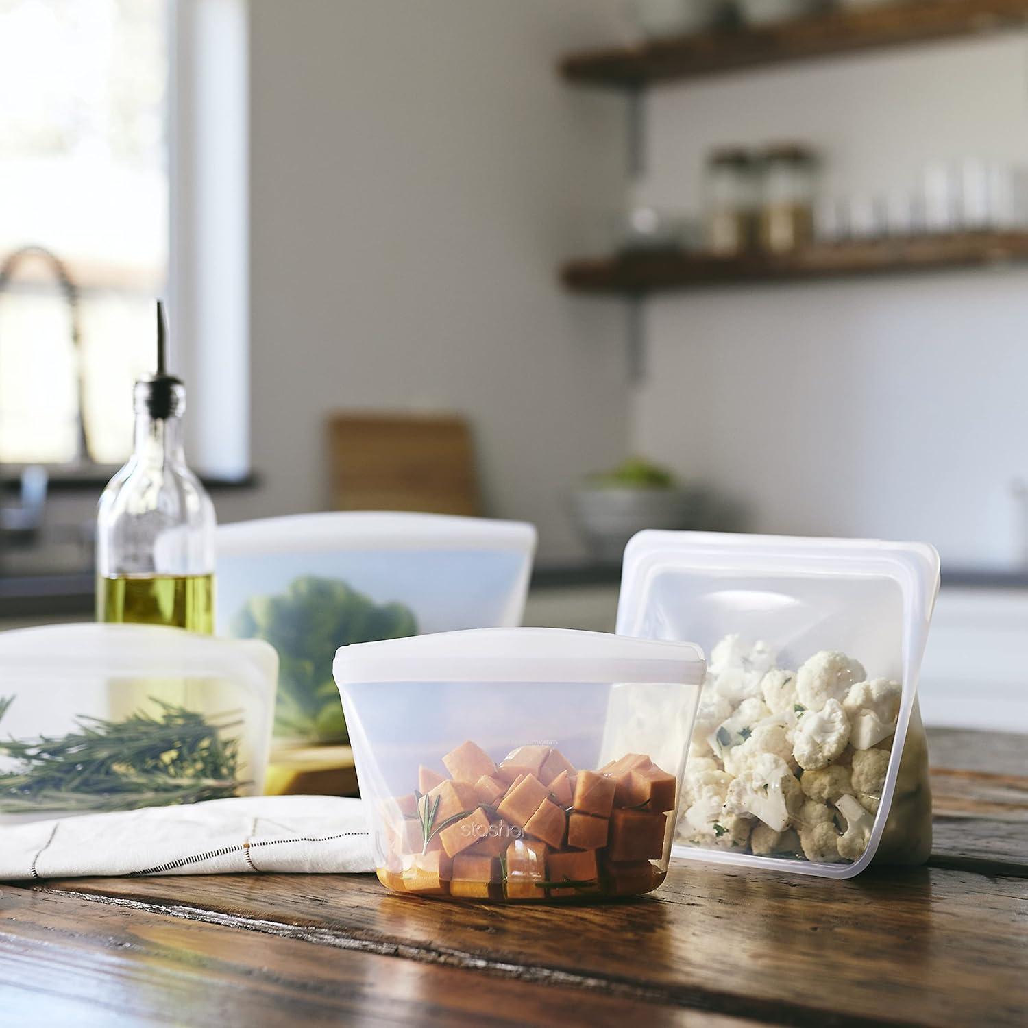 Tazón de Almacenamiento de Silicona Stasher 2 Tazas Ecológico