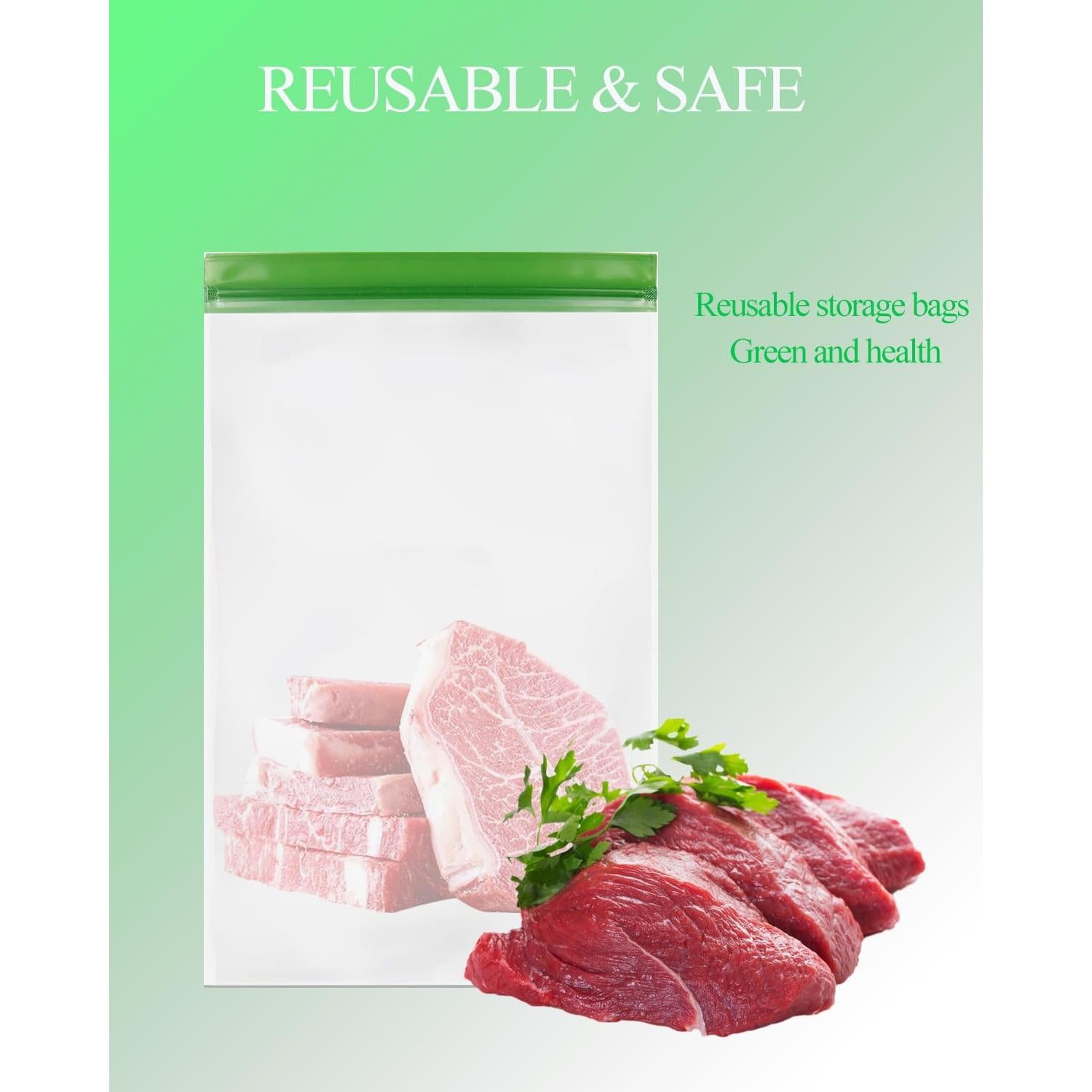 Bolsas de Almacenamiento Reutilizables Unipusaur 30x50 cm