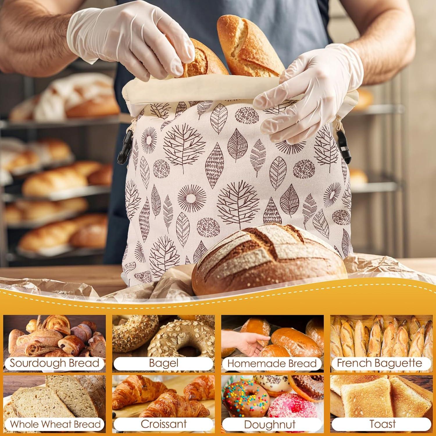 Bolsas de Pan de Cera de Abeja PTYTIFY XL 33x43 cm - 2 Unidades