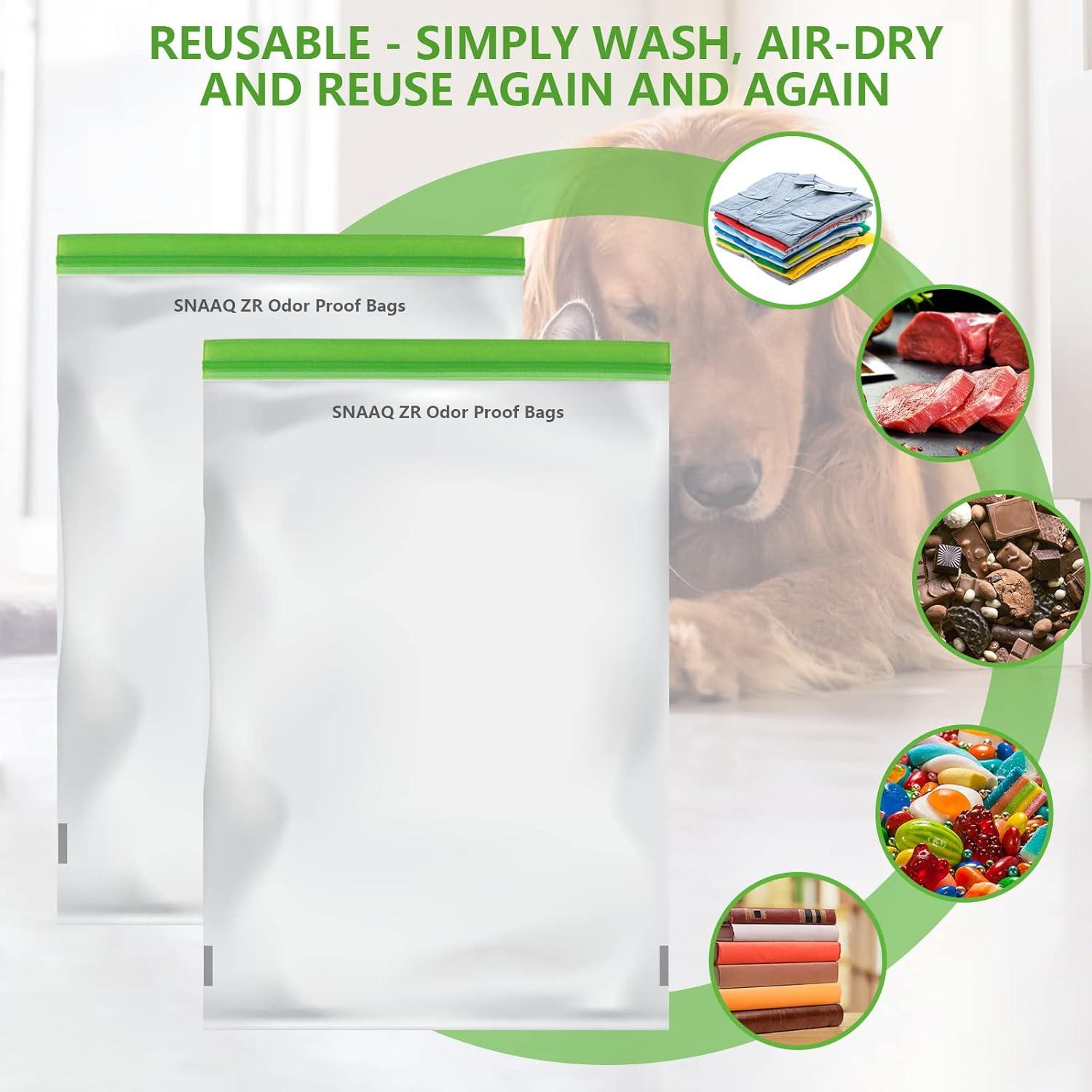 Bolsas de Almacenamiento Reutilizables SNAAQ ZR 30.48x50.8 cm