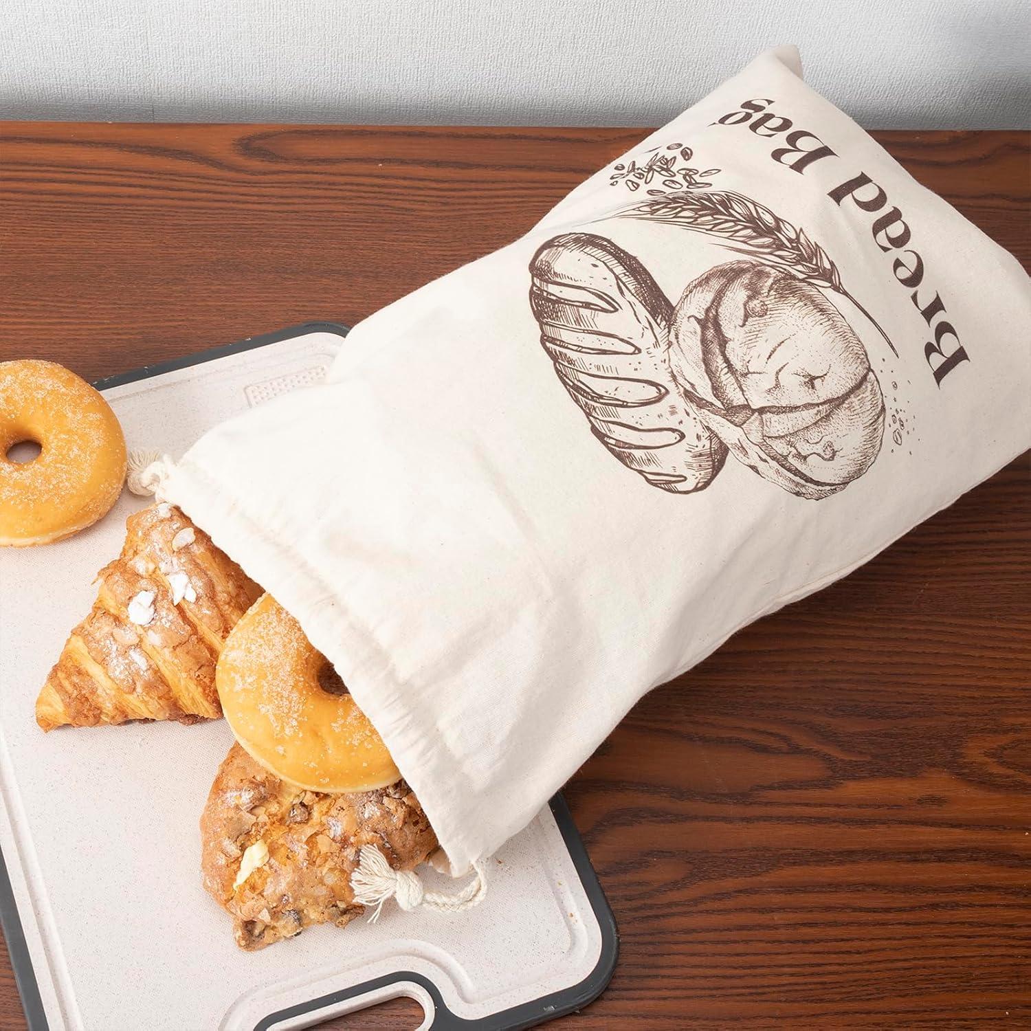 Paquete de 2 Bolsas de Algodón Orgánico BXFRAE 30x45 cm