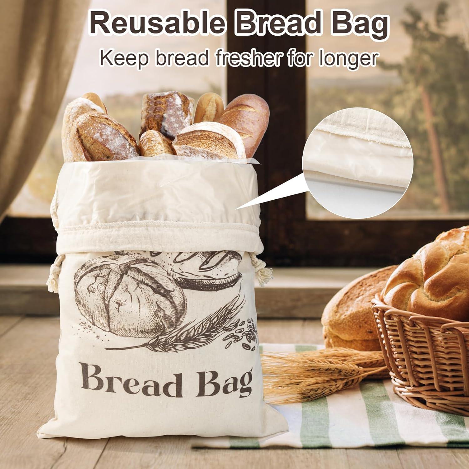 Paquete de 2 Bolsas de Algodón Orgánico BXFRAE 30x45 cm