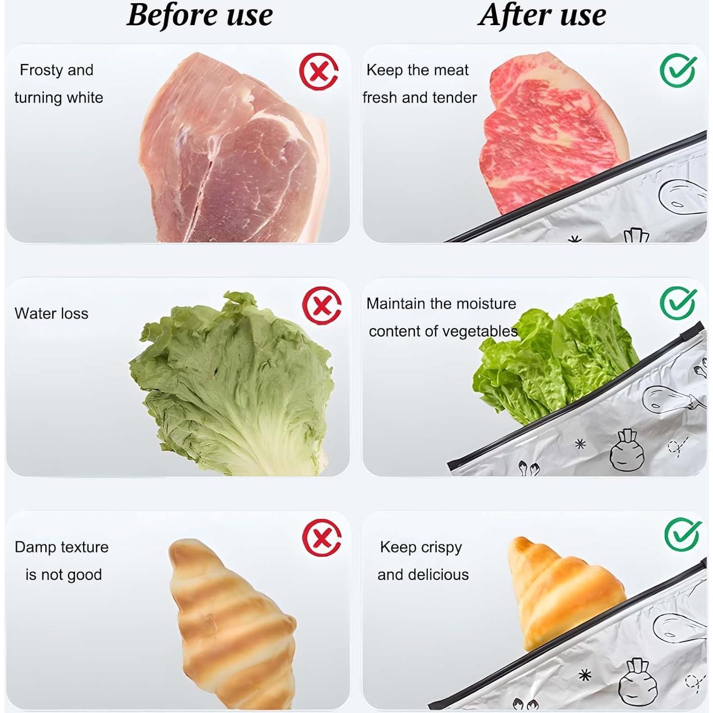 Bolsas de Aluminio Reutilizables TECHPLUS 15 Unidades 1L