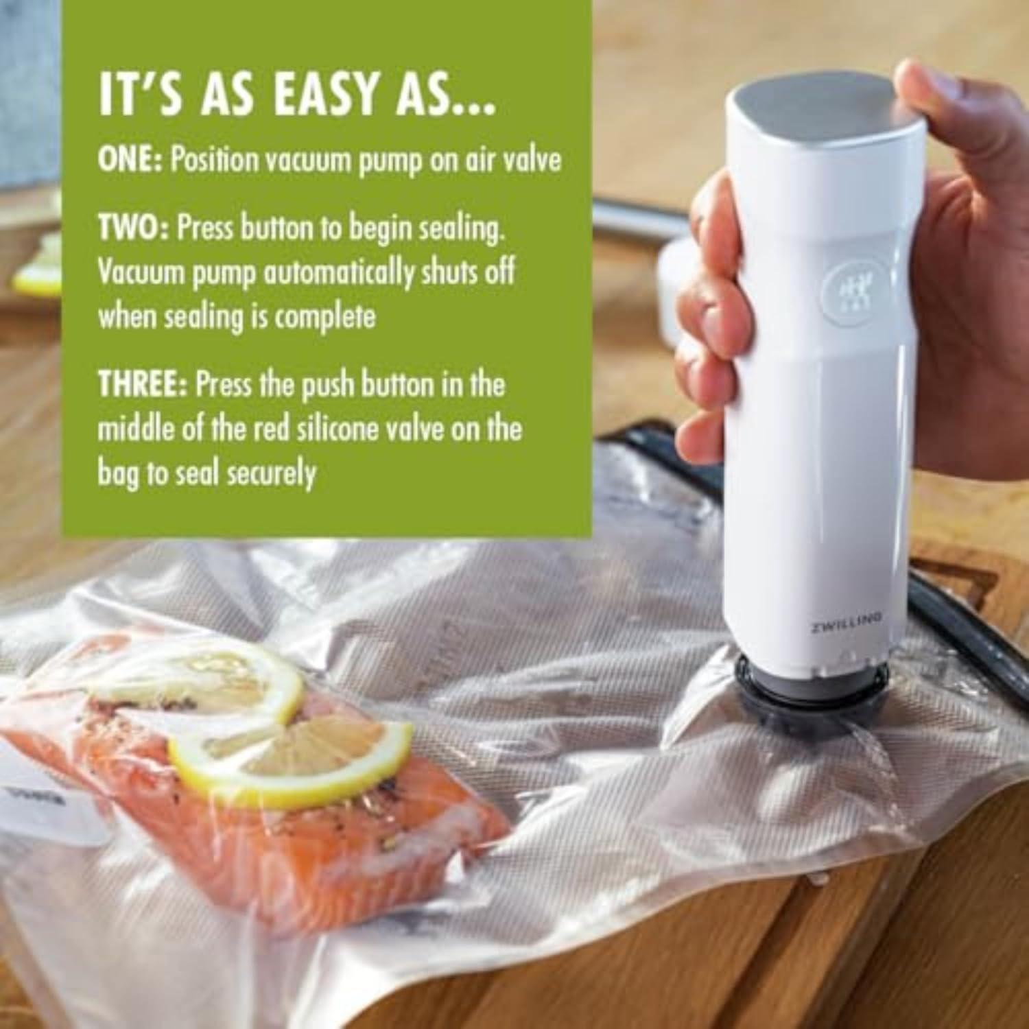 Set 10 Bolsas Sellado al Vacío ZWILLING Fresh & Save 1.89L