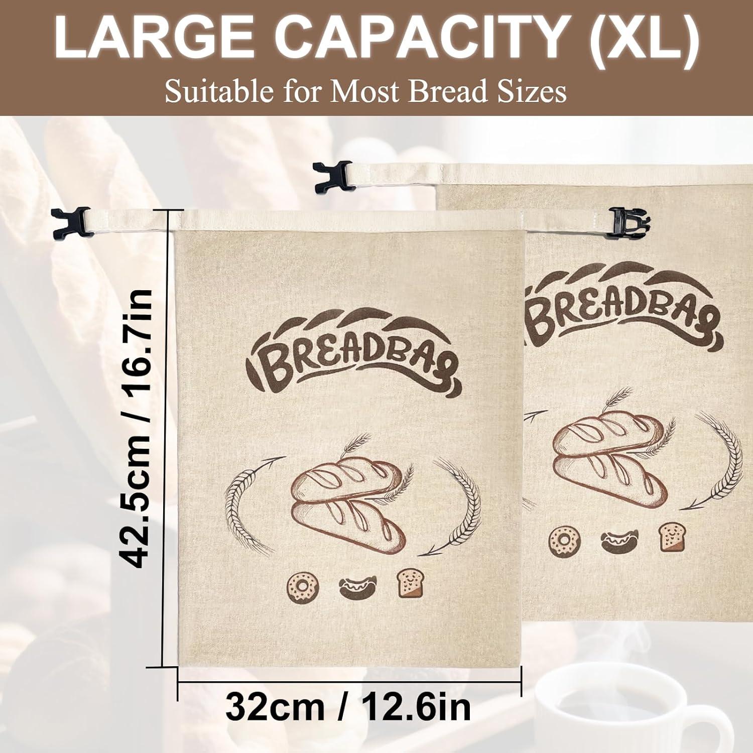 Bolsas de Pan de Cera de Abeja FONDFRAMORY 33x43cm - 2 Piezas