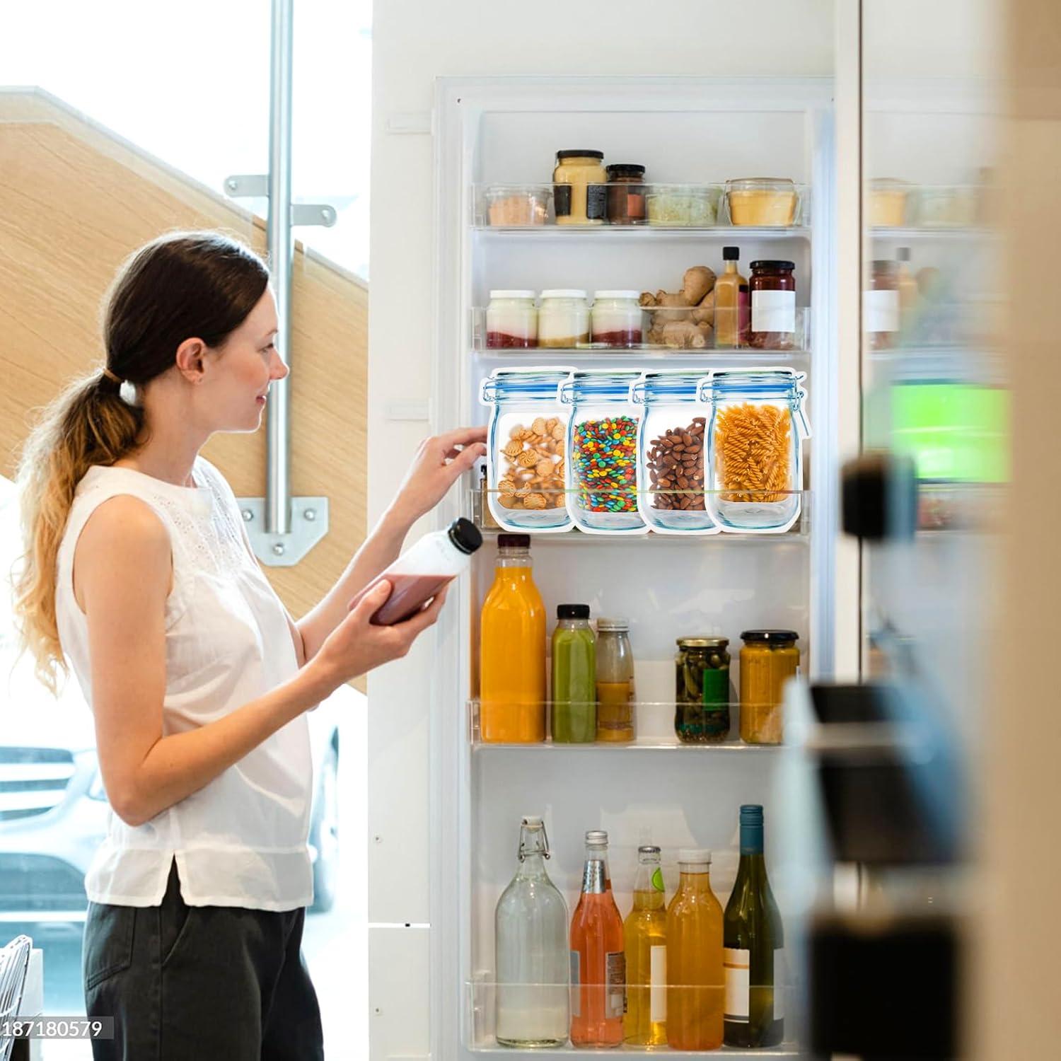 Paquete de 50 Bolsas Reutilizables Jucoan para Tarros de Conserva